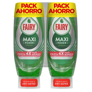 Detergente Manual Loiça Maxi Poder Original embalagem 450 ml - Fairy