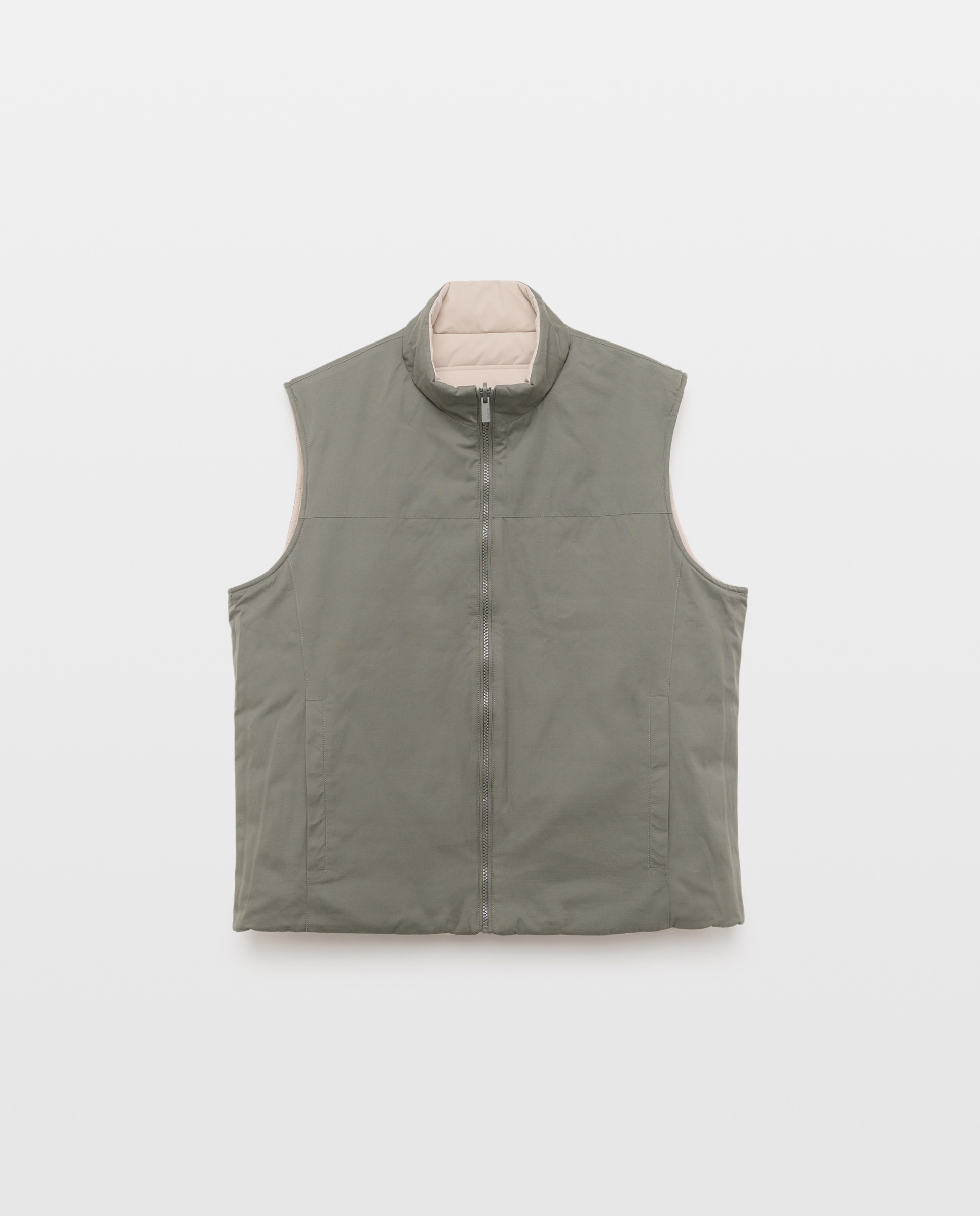 Colete Acolchoado e Reversível Verde-7