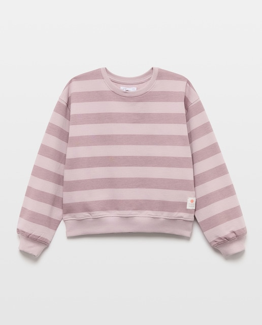 Imagen 0 de Sudadera niña rayas
