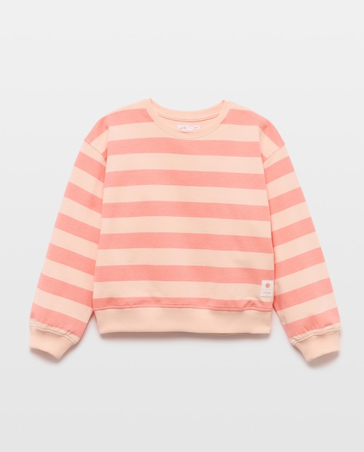 Imagen 0 de Sudadera niña rayas