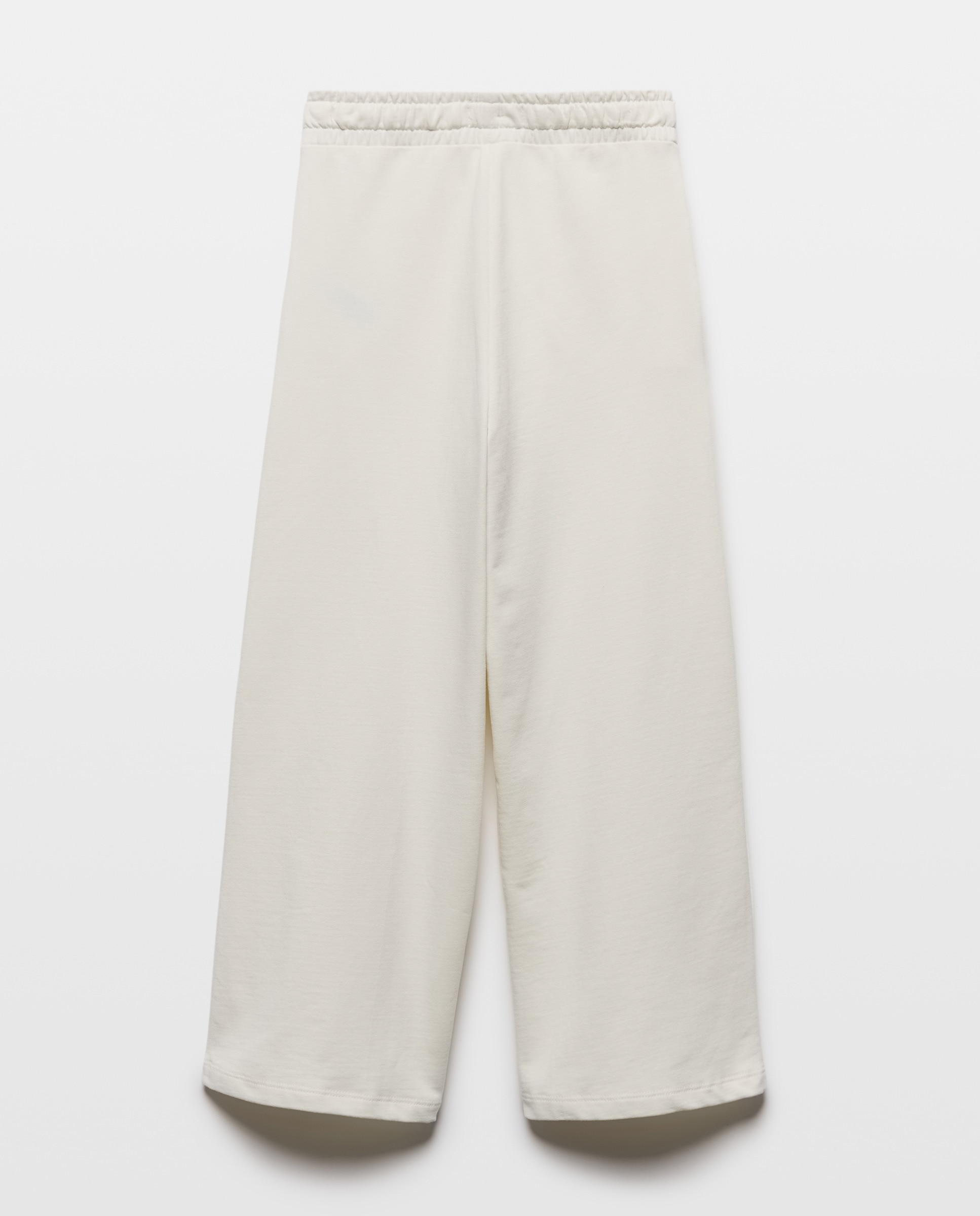 Pantalón felpa niña culot 120 Crudo-2