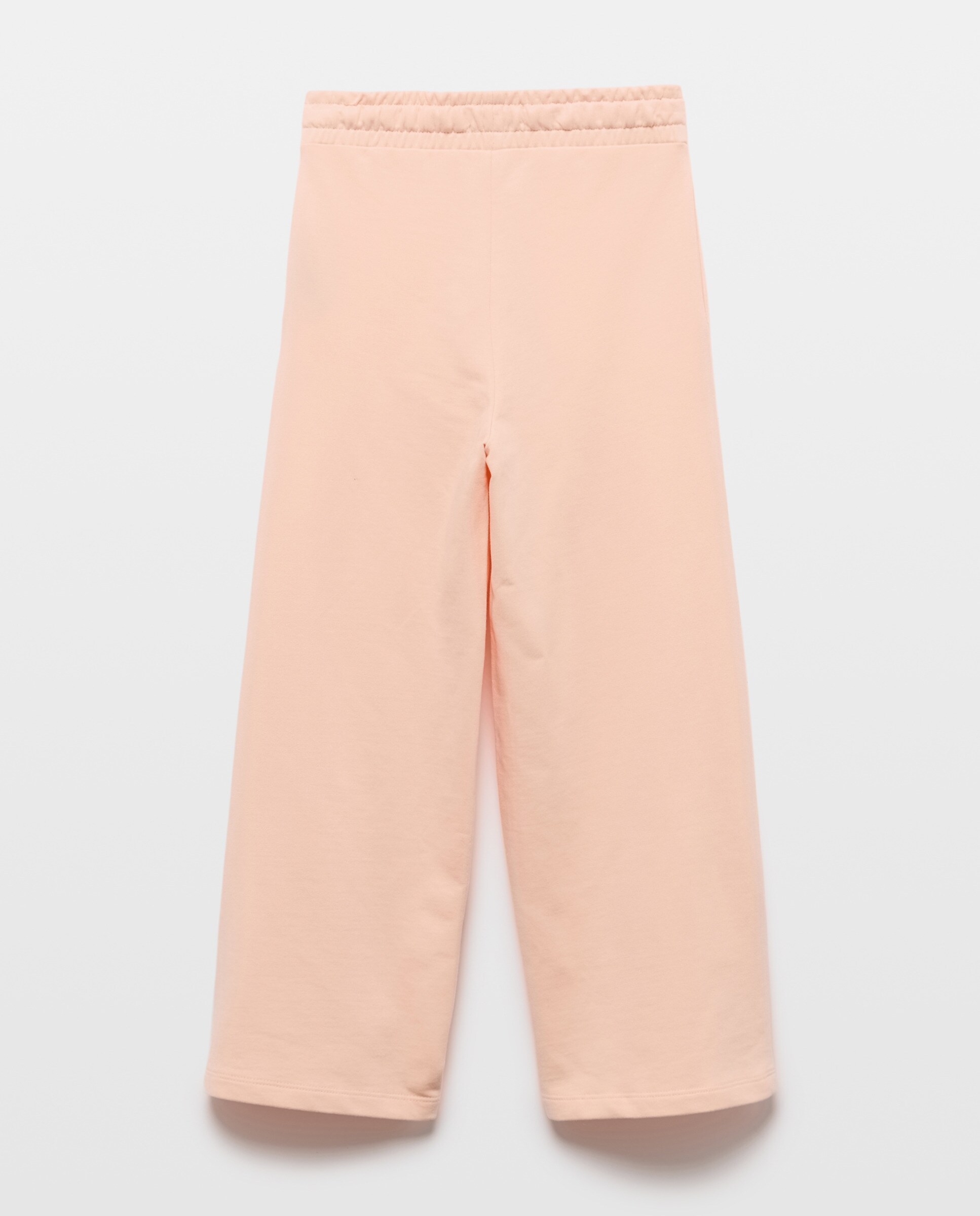 Pantalón felpa niña culot 260 Salmón-2