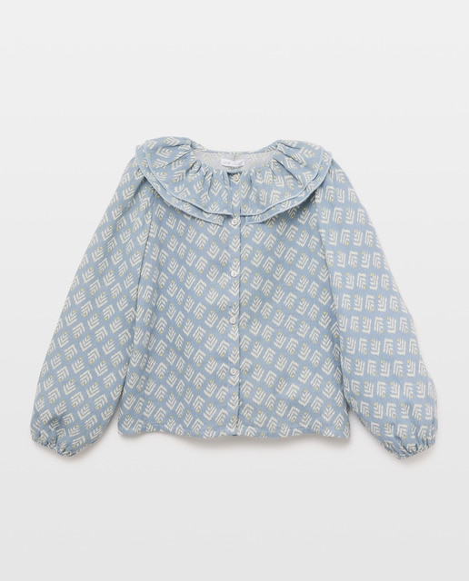 Imagen 0 de Blusa niña manga larga gasa