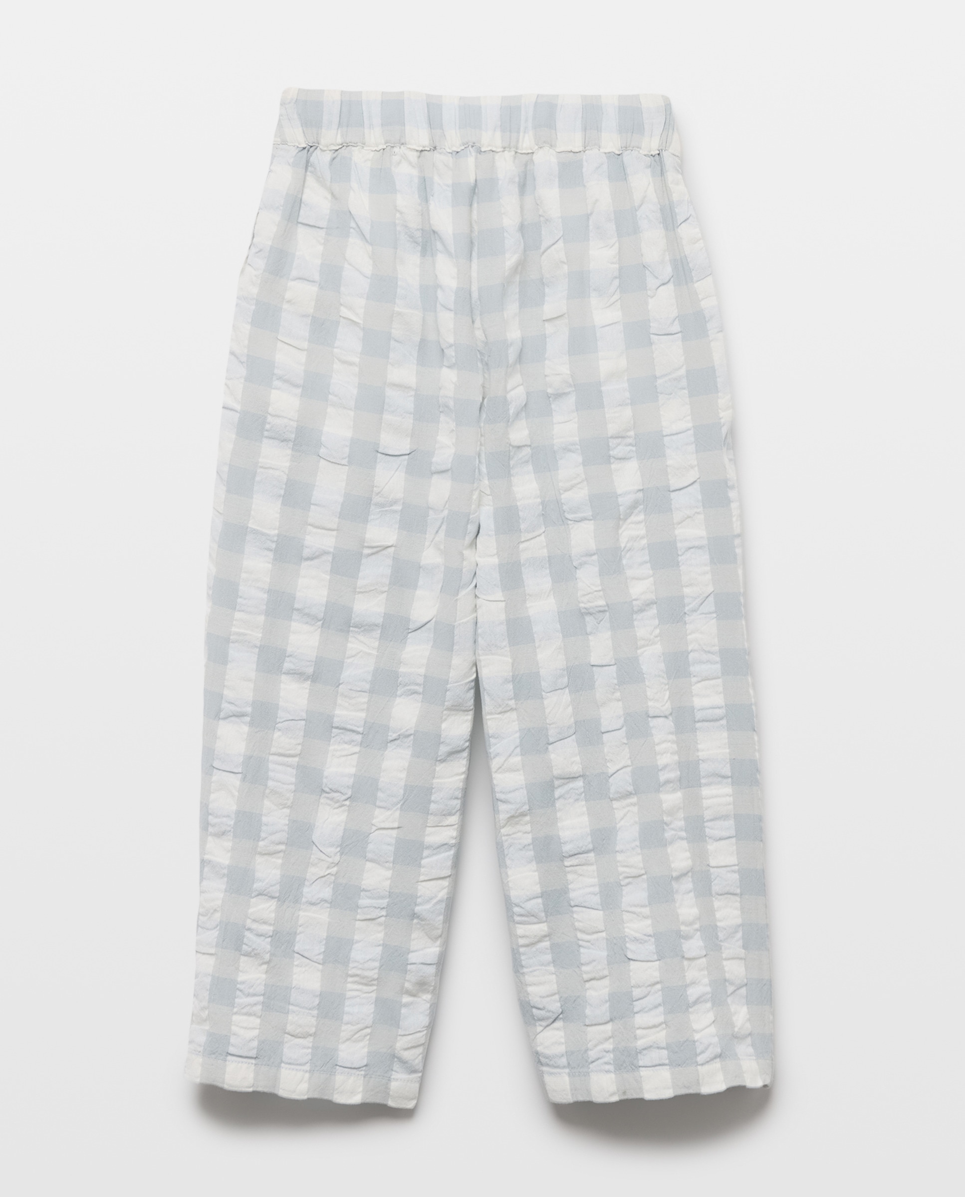Pantalón niña vichy set Hielo-2