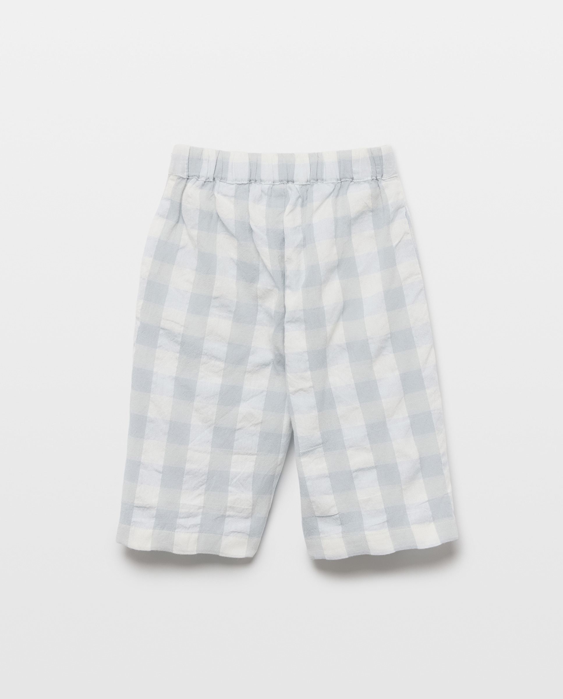 Pantalón bebé niña cuadros vichy Hielo-2