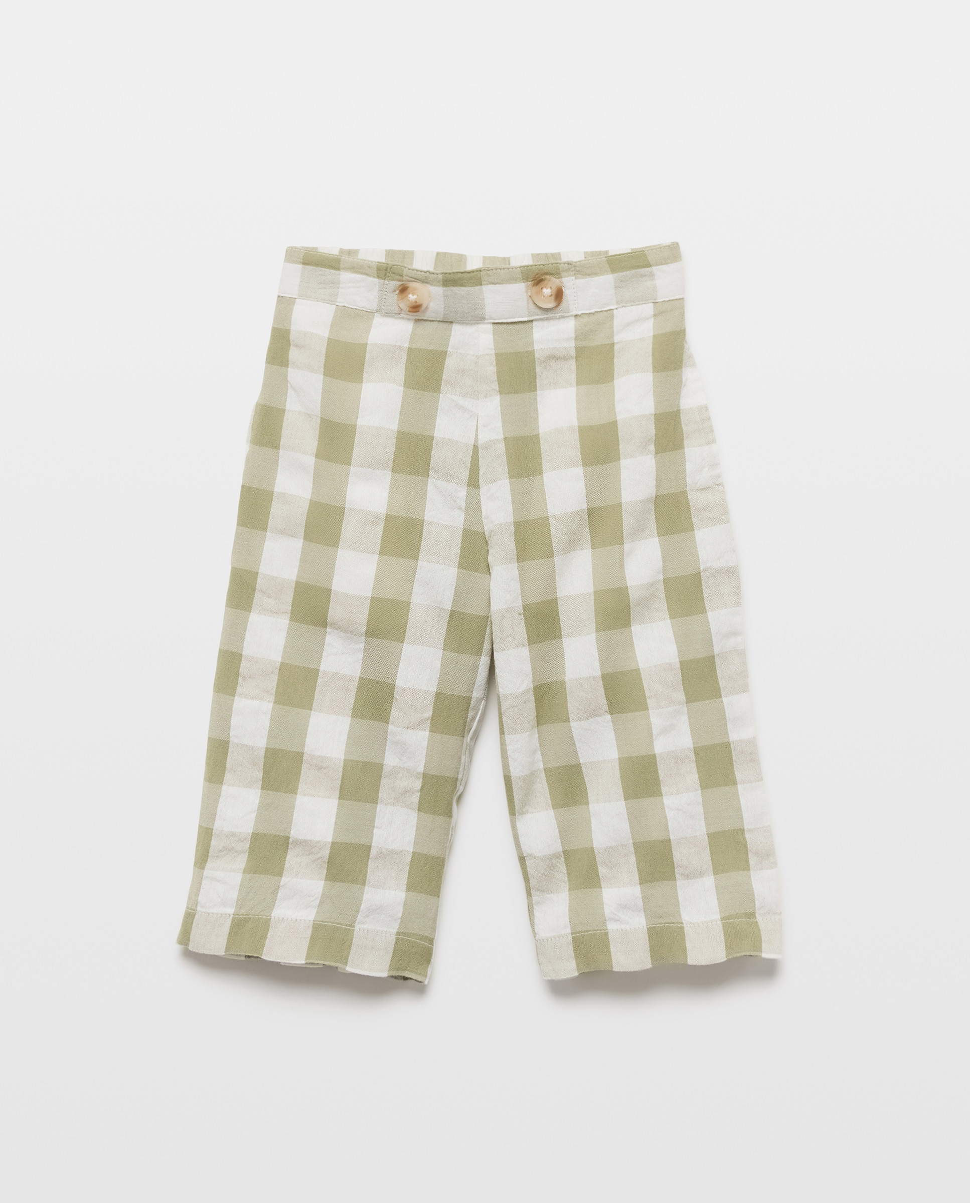 Imagen 0 de Pantalón bebé niña cuadros vichy