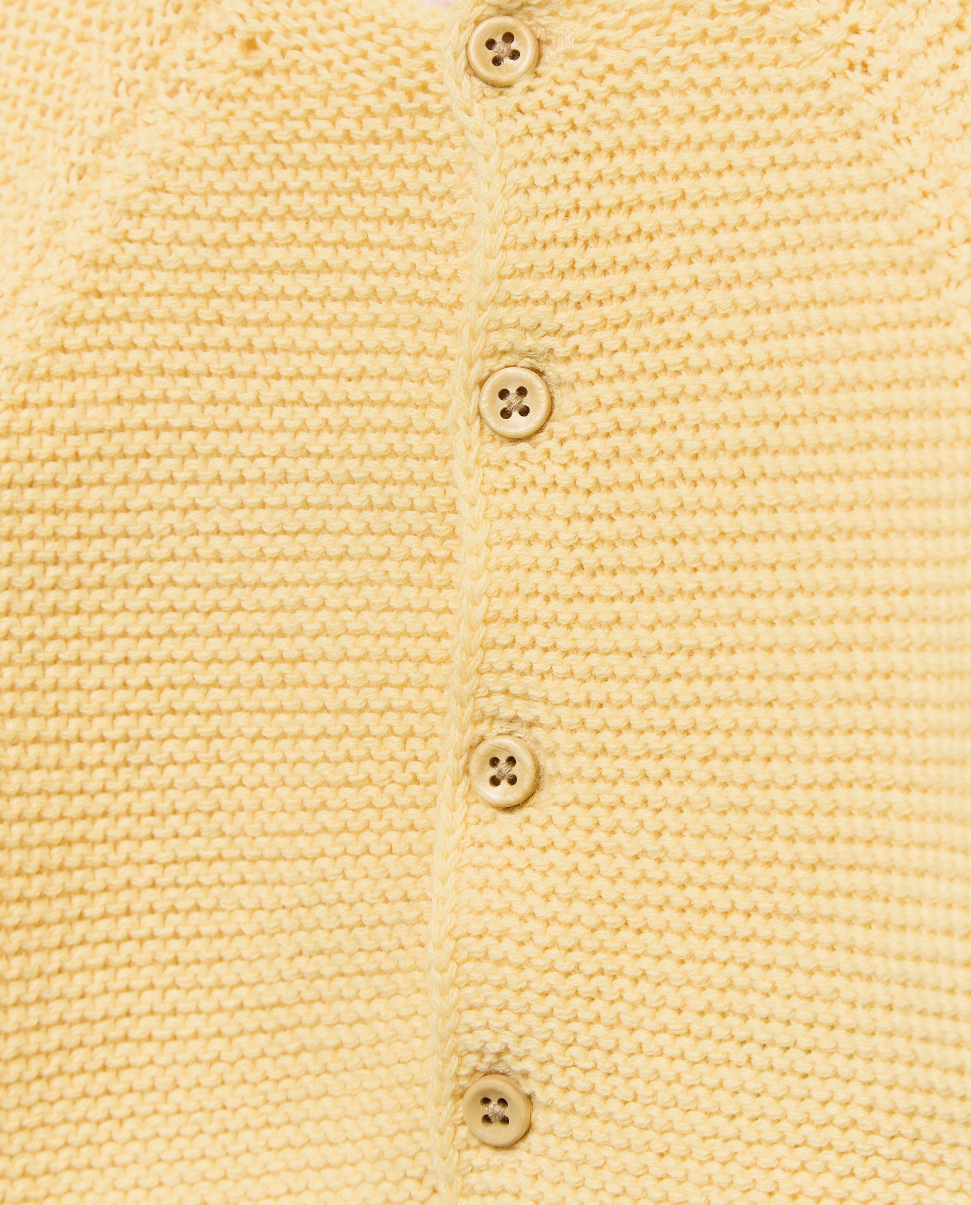 Chaqueta de recién nacido básica 310 Amarillo claro-3