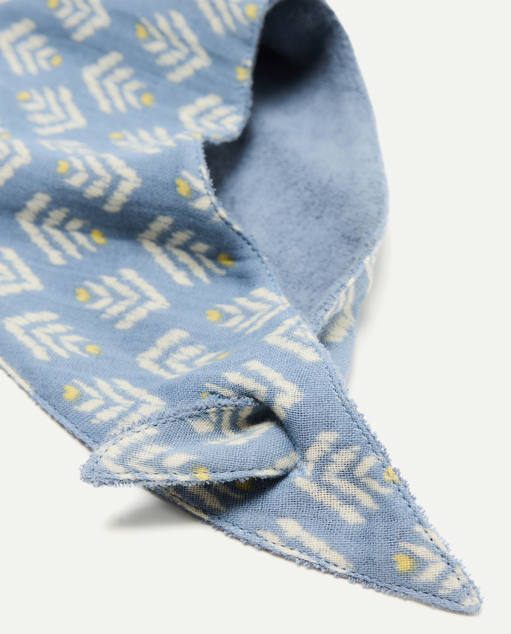 Pack de recién nacido de dos baberos Blanco-2