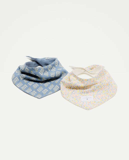 Imagen 0 de Pack de recién nacido de dos baberos