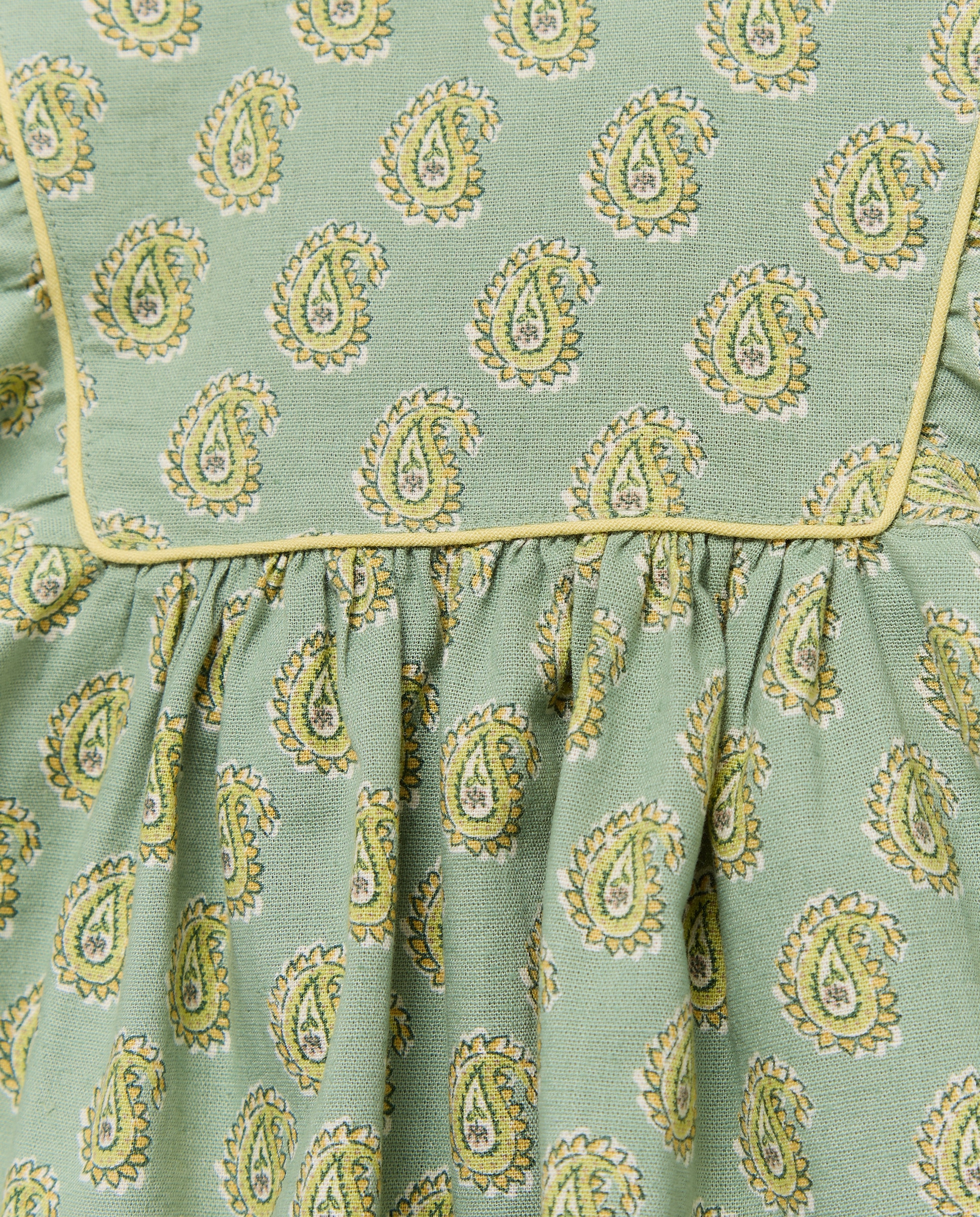 Vestido bebé niña estampado 530 Verde oscuro-4