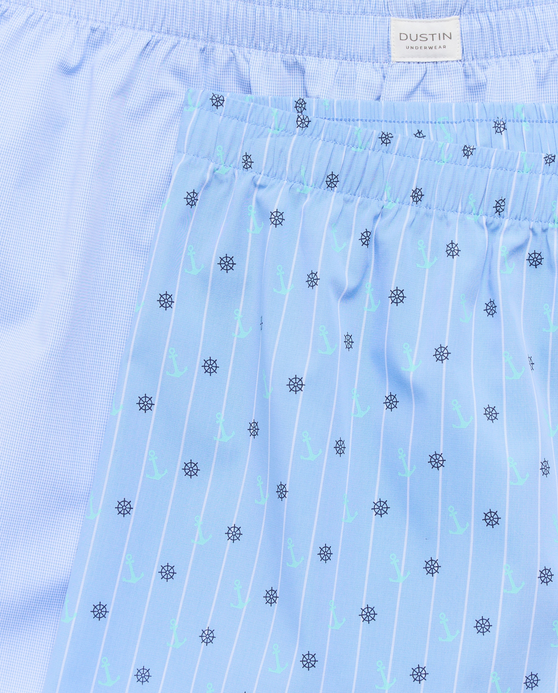 Pack de 2 Boxers em Tecido Azul-3