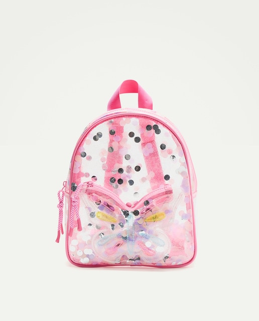 Imagem 0 de Mala Tipo Mochila com Fantasia de Borboleta