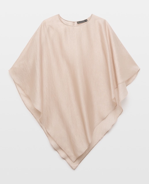 Imagem 0 de Capa Assimétrica de Chiffon