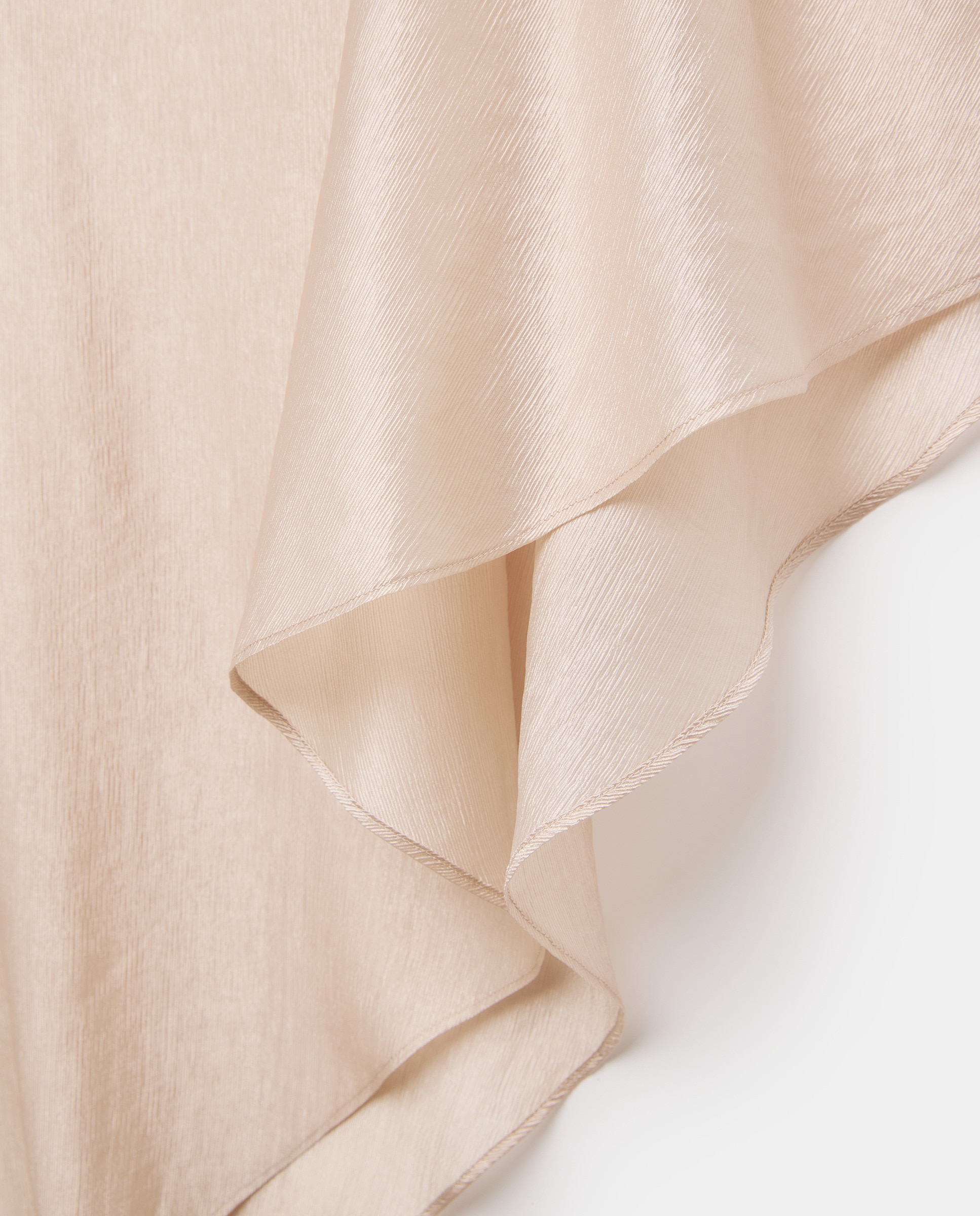 Capa Assimétrica de Chiffon 390 Ouro-5