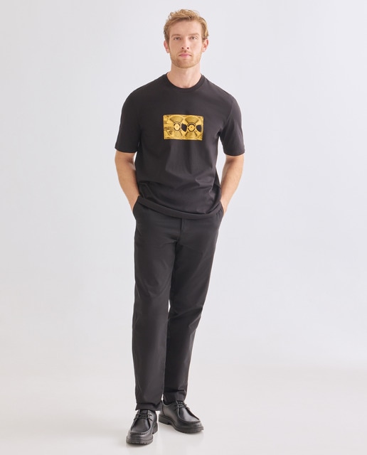 Imagen 0 de Chino de hombre regular fit en algodón eñástico