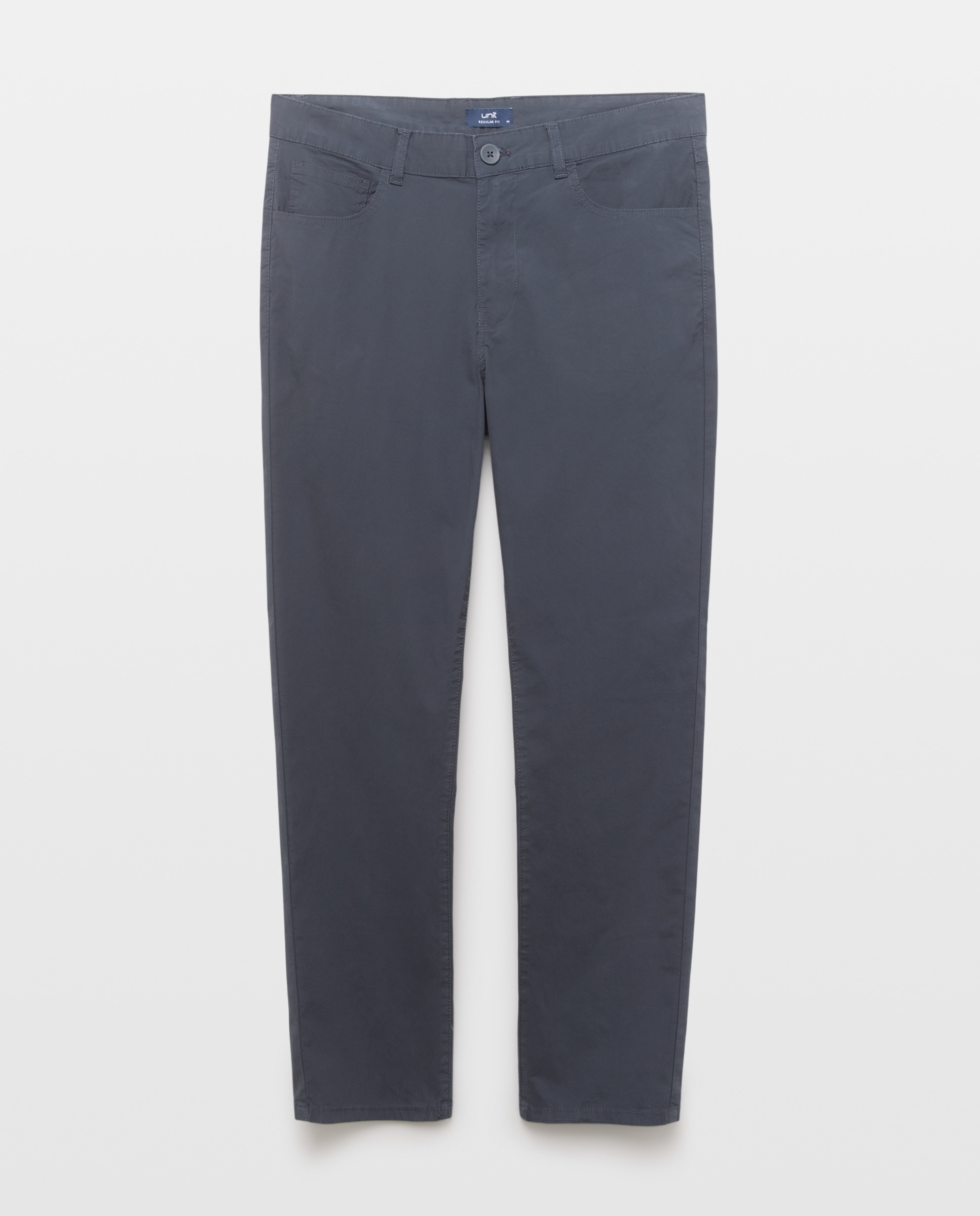 Pantalón hombre cinco bolsillos lavado regular fit 471 Índigo-4
