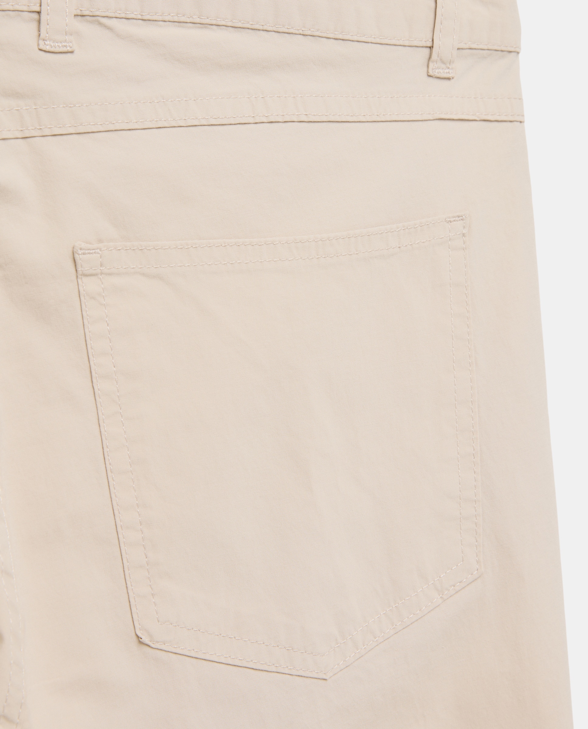 Pantalón hombre cinco bolsillos lavado regular fit Visón claro-5