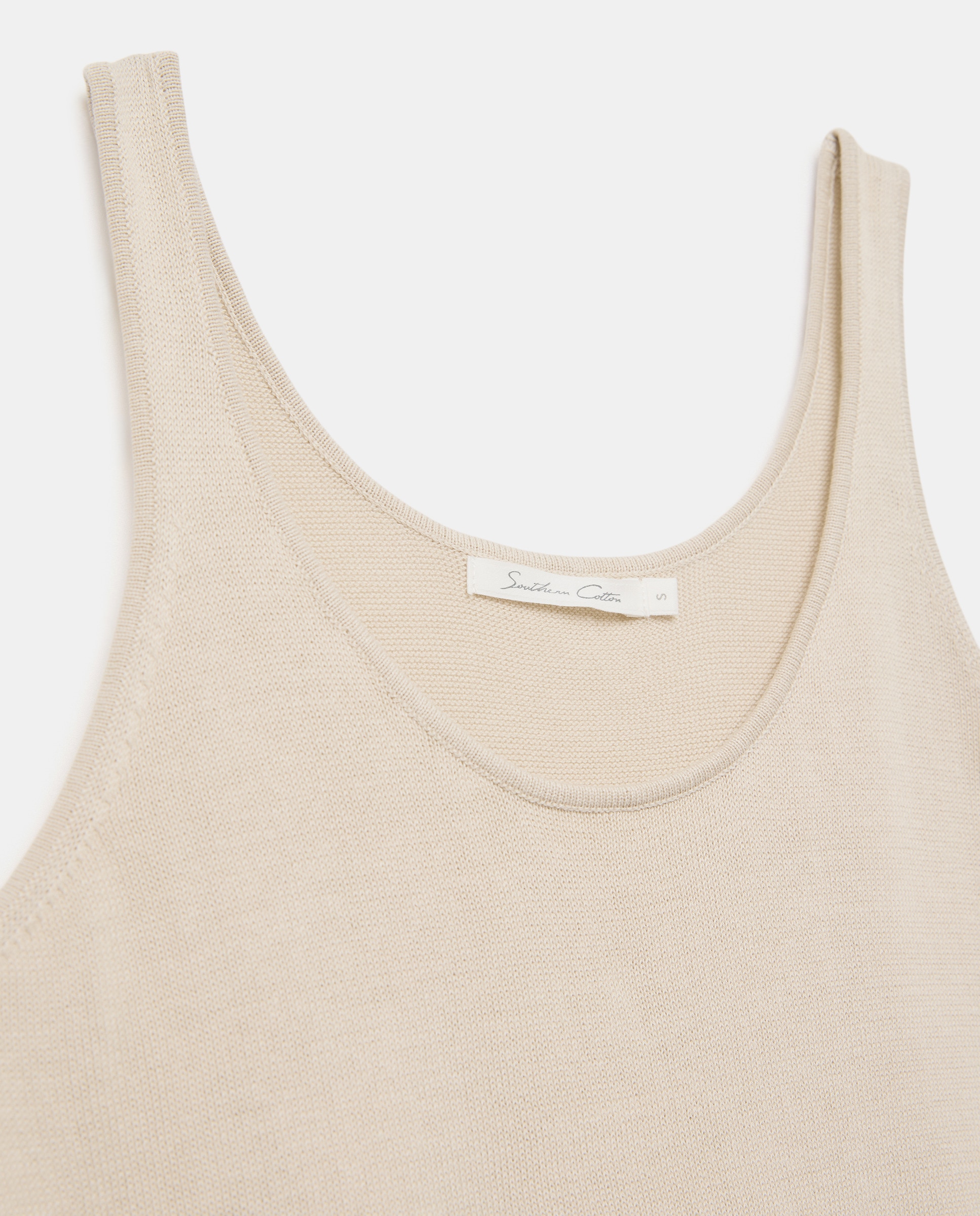 T-shirt de Tricot sem Mangas 300 Amarelo-6