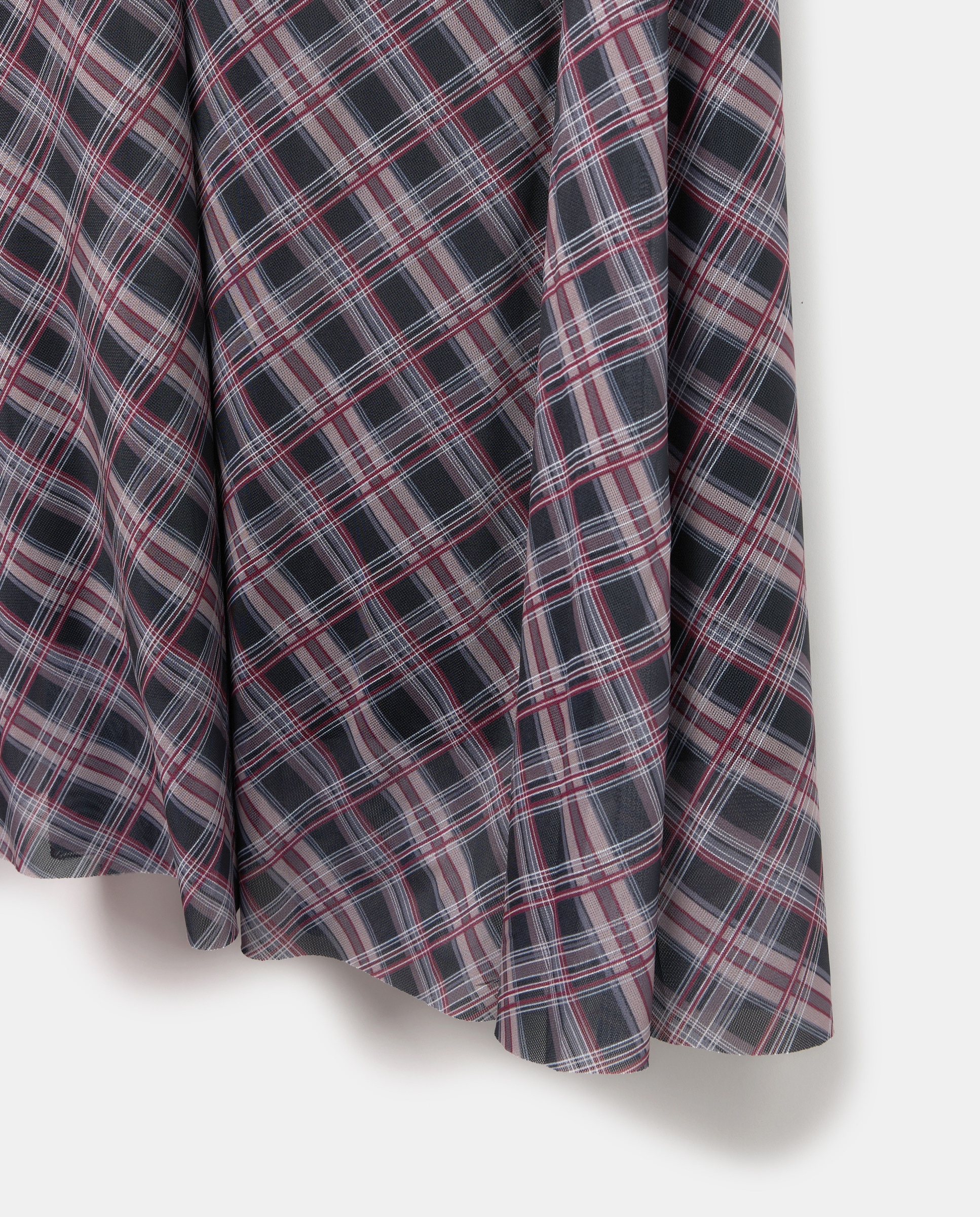 Saia Midi de Tule Preto-5