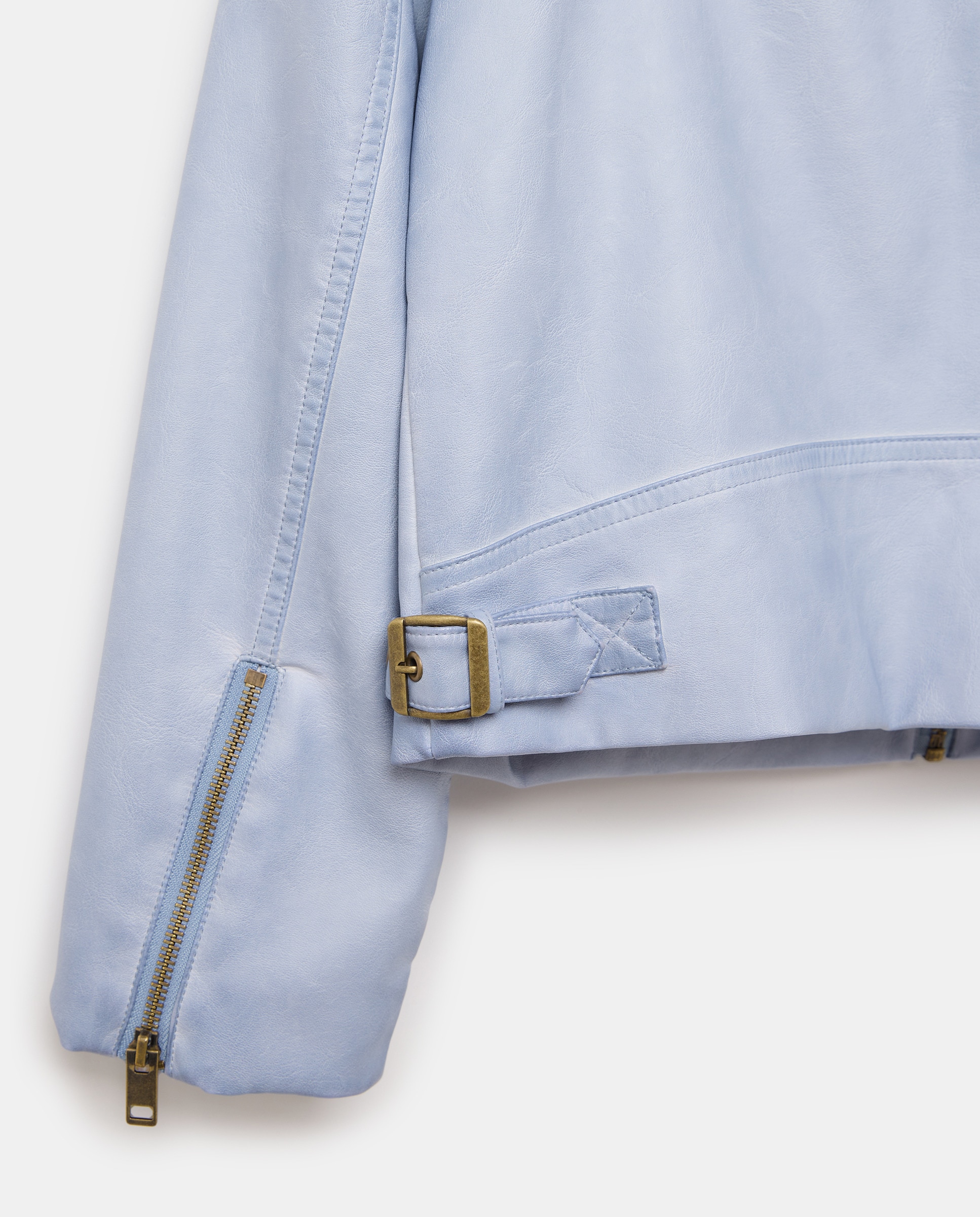 Blusão biker 400 Azul-6