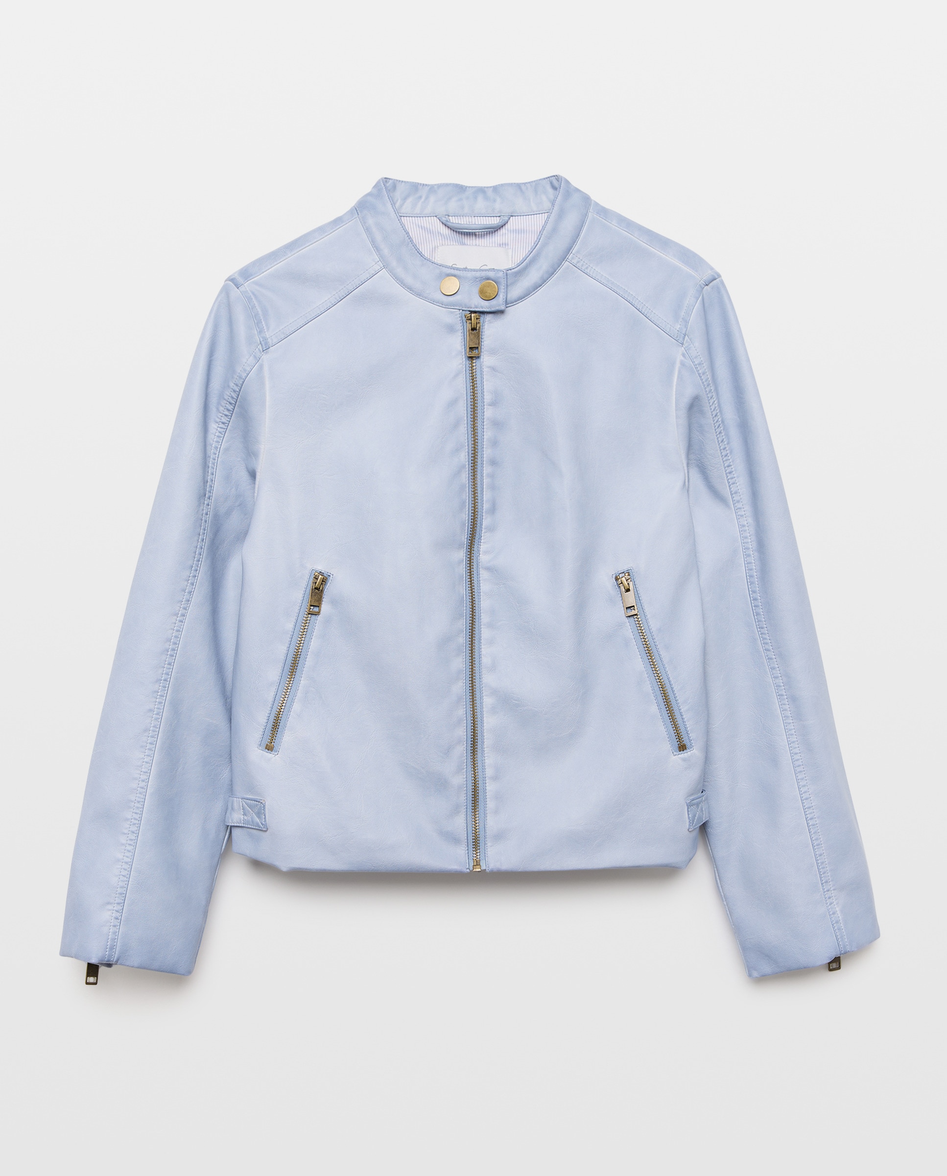 Blusão biker 400 Azul-5