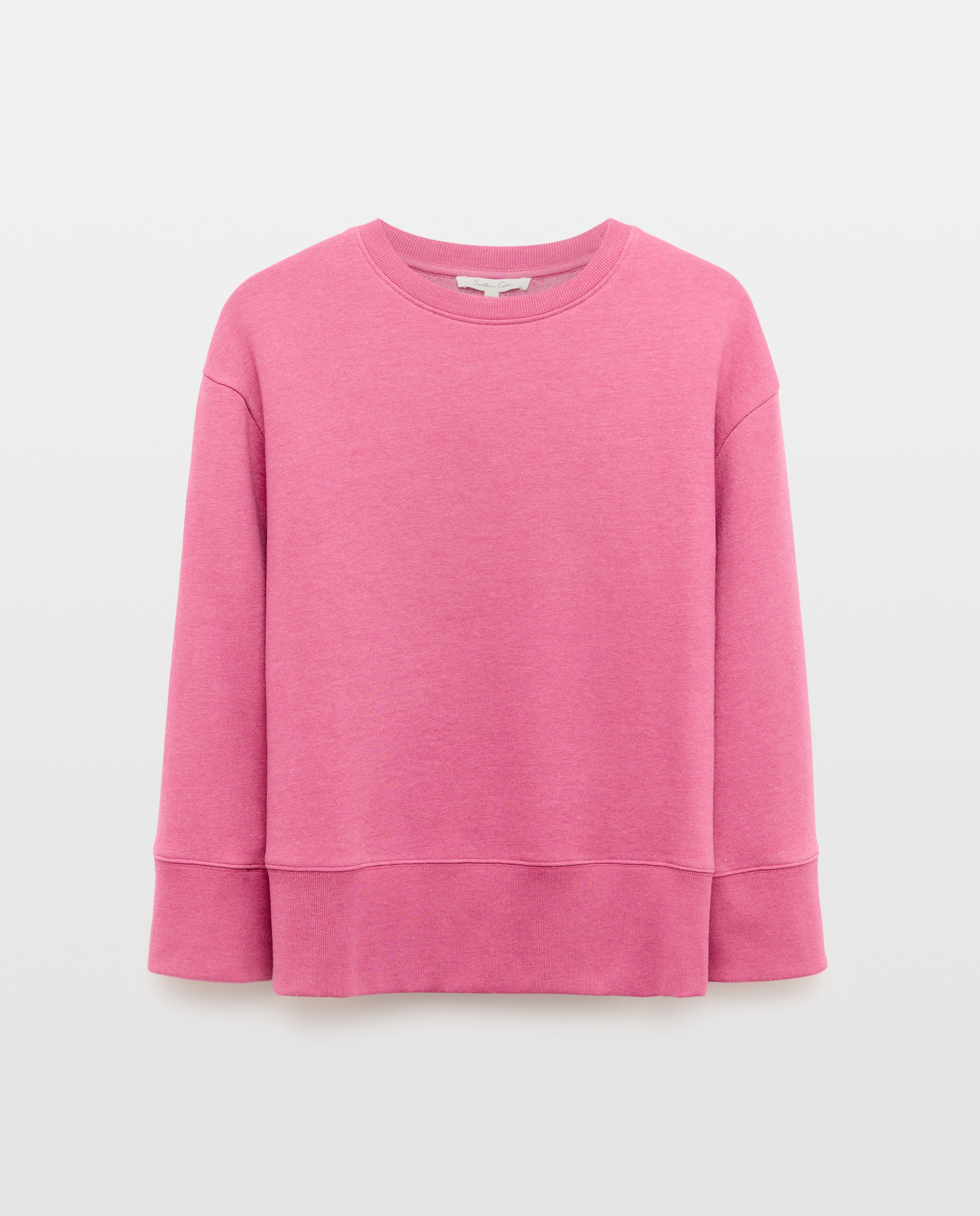 Sweatshirt com decote redondo 240 Fúcsia-4