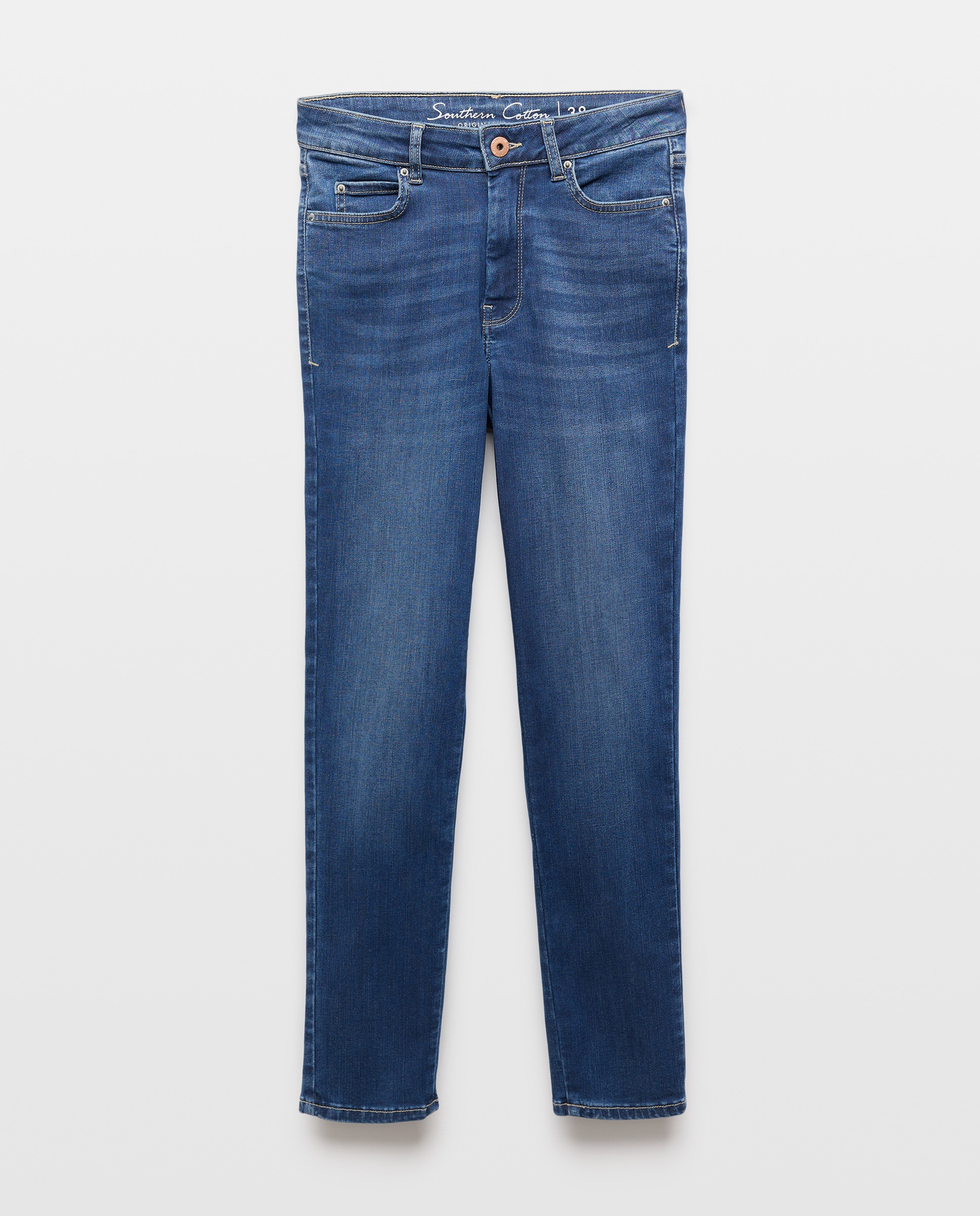 Jeans Skinny Lisas Azul pálido-4