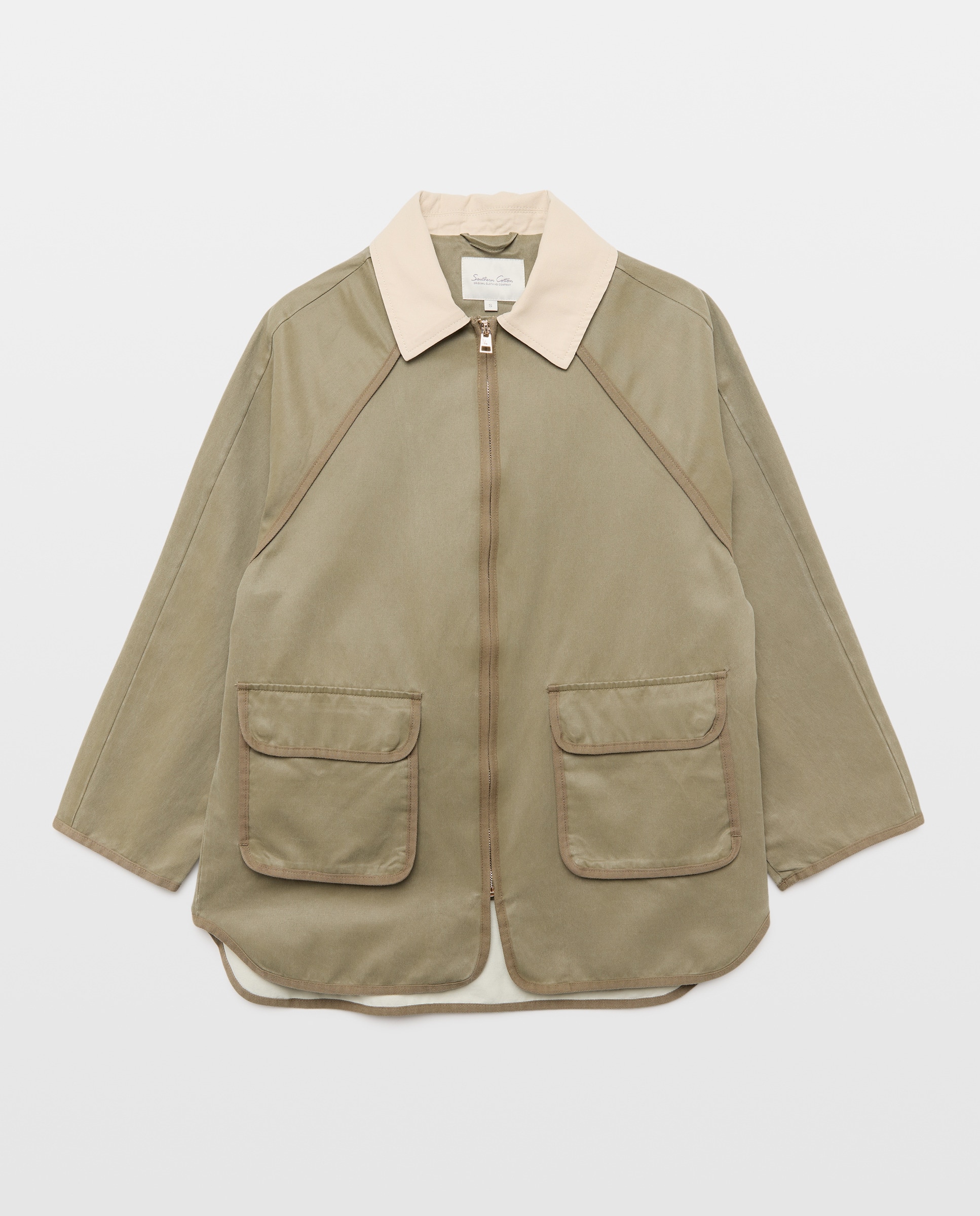 Parka Encerada Verde-flúor-4