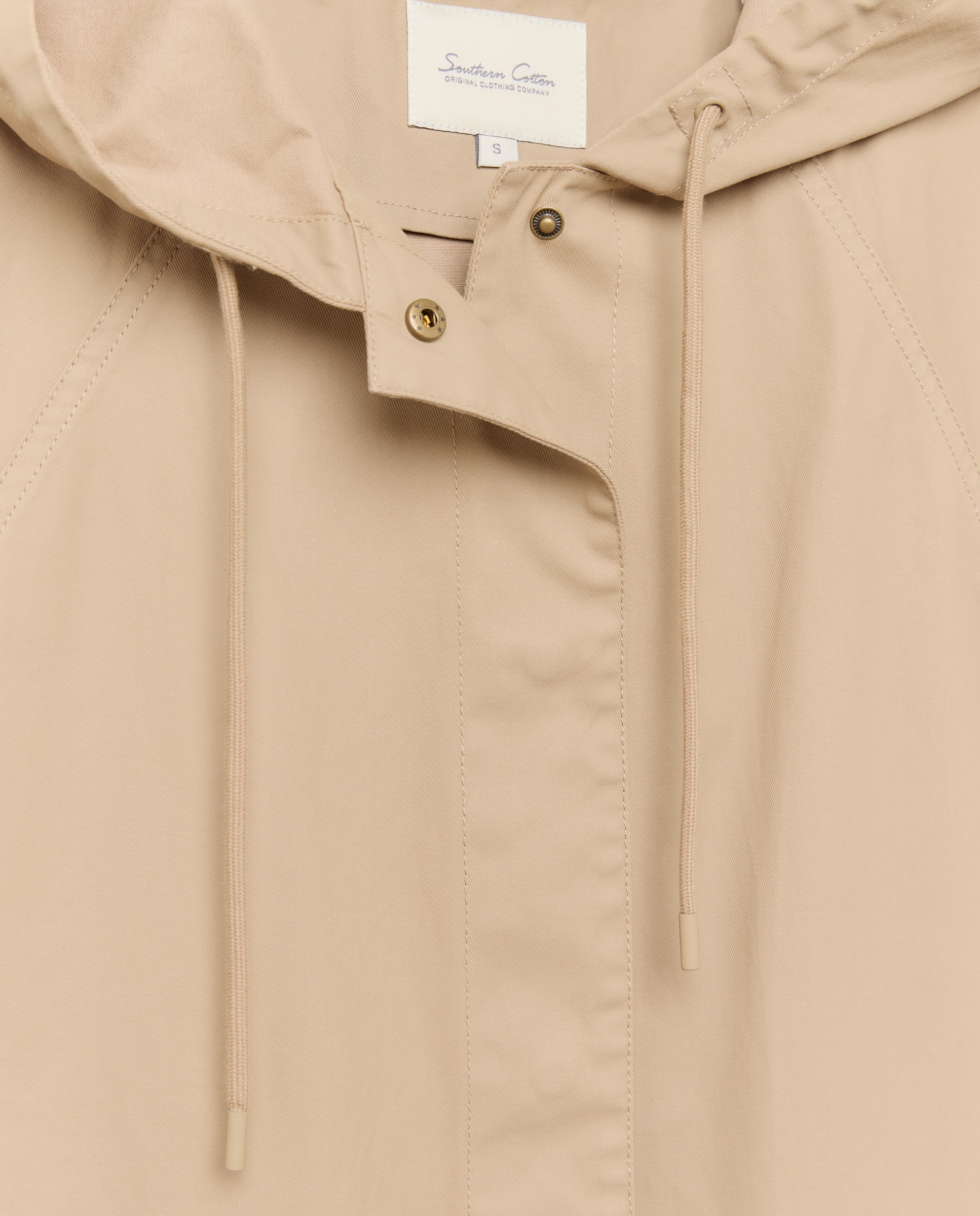 Parka Técnica para a Chuva 730 Camel-5