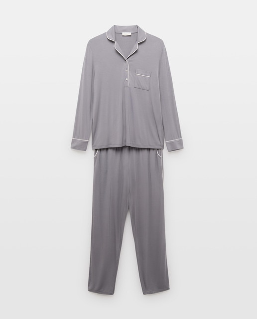 Imagem 0 de Pijama Camiseiro Liso