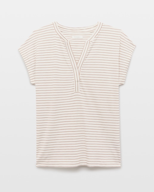 Imagem 0 de T-shirt Básica às Riscas