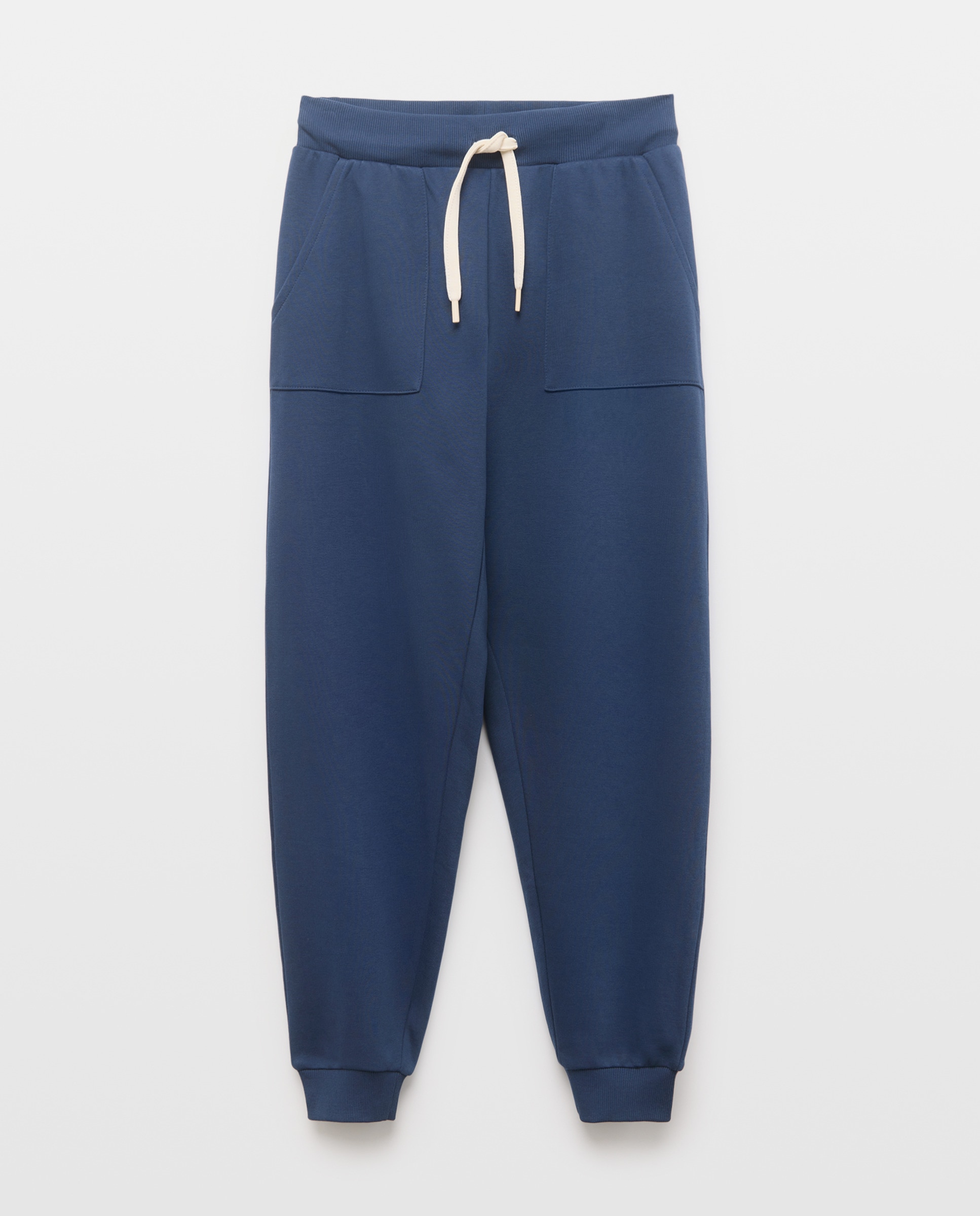 Joggers com Bolsos Azul-marinho-1