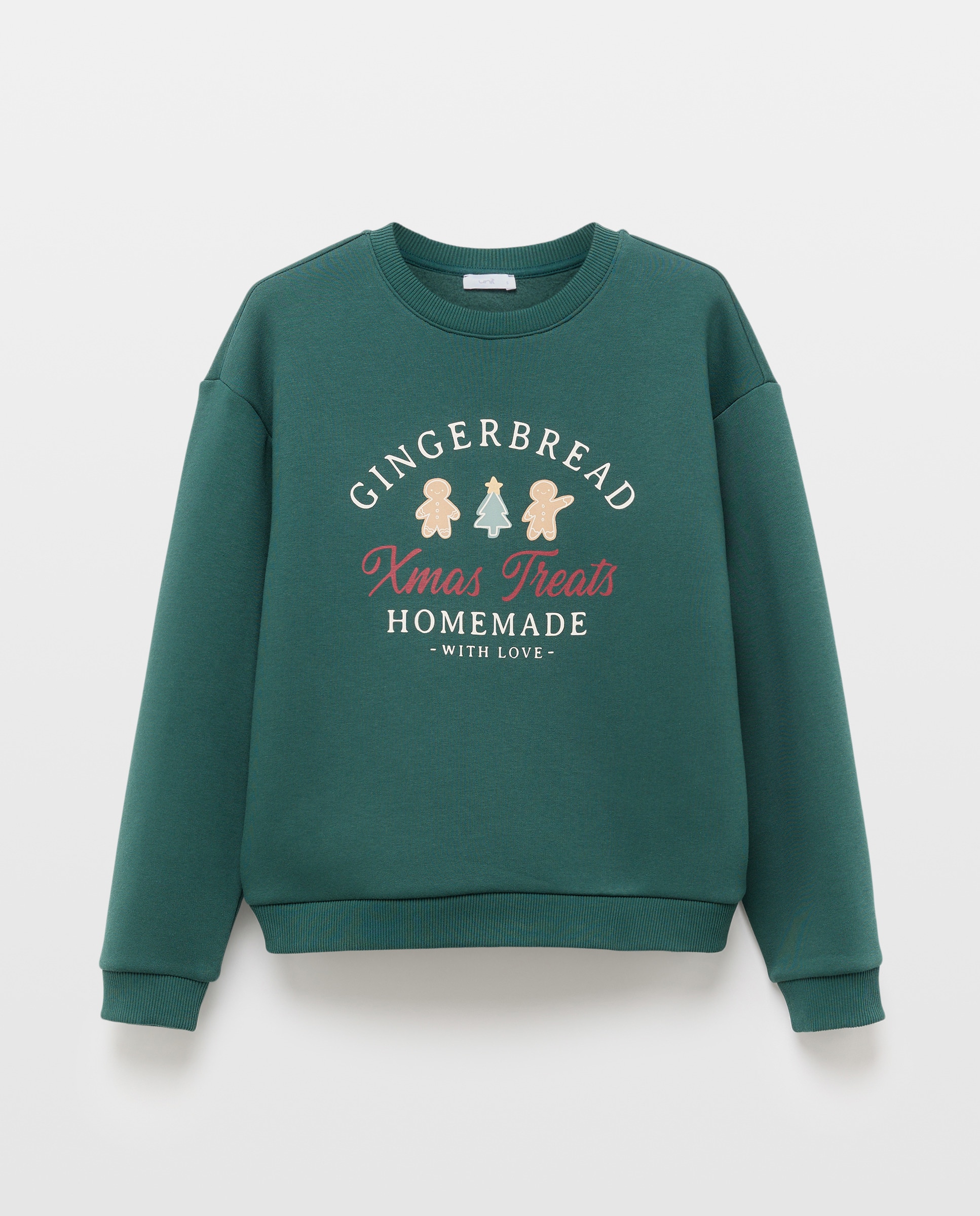 Sudadera mujer Navidad Verde-4