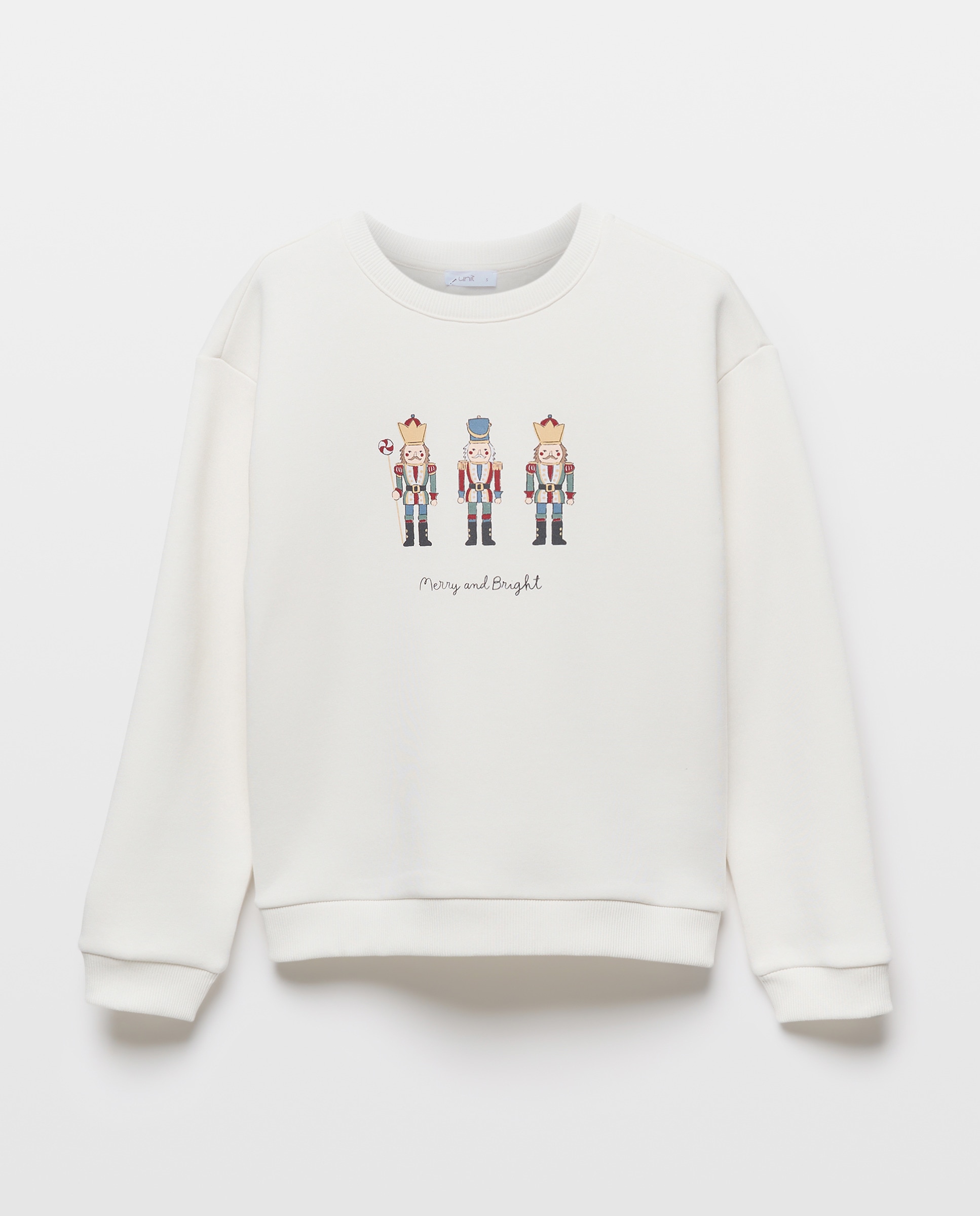 Sudadera mujer Navidad Blanco-4