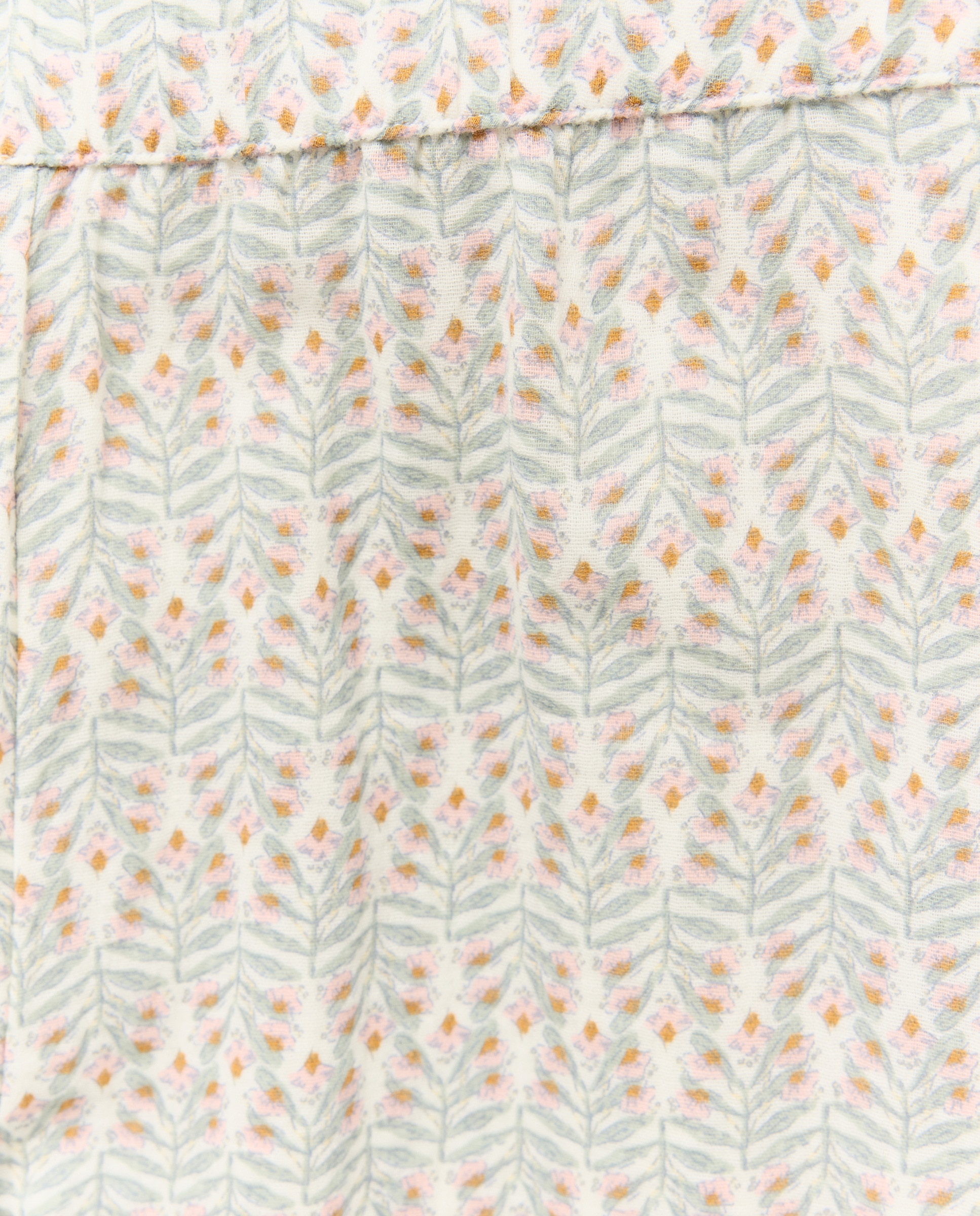 Pijama mujer algodón estampado lazo Rosa claro-4