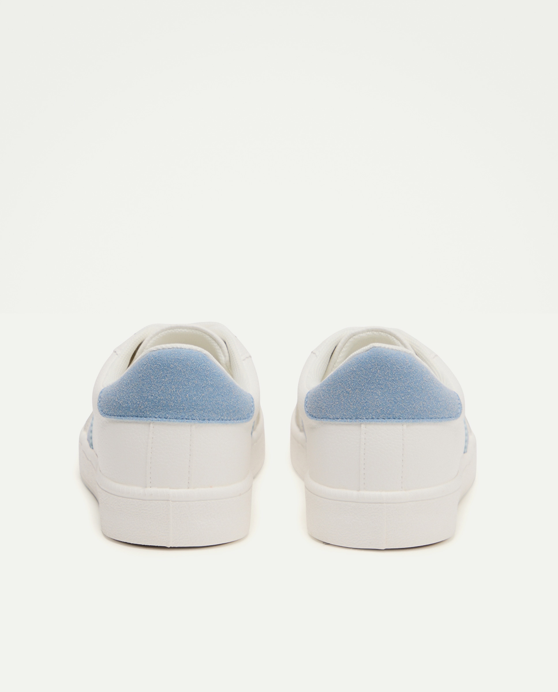 Sapatilhas Casual Linha - Azul Branco-3