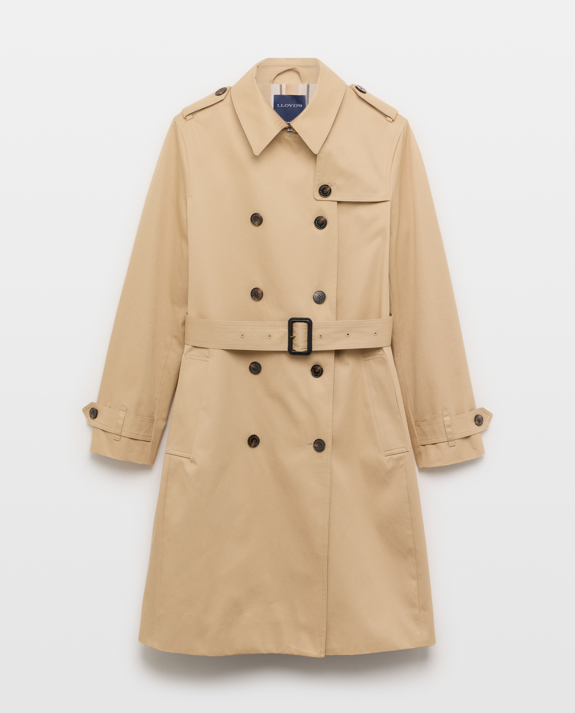 Gabardine Clássica Water Repellent Bege-6