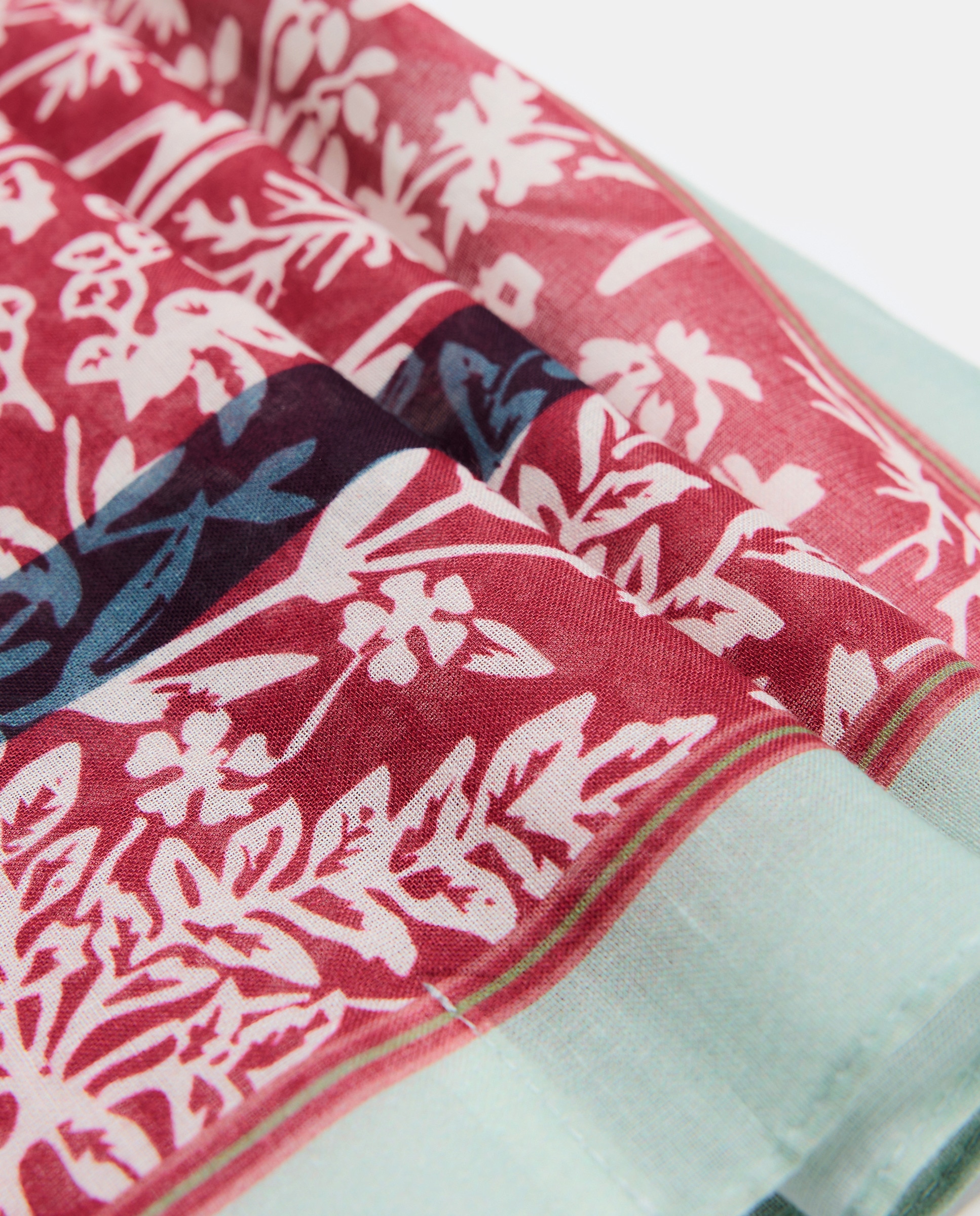 Pañuelo de mujer estampado 600 Rojo-3