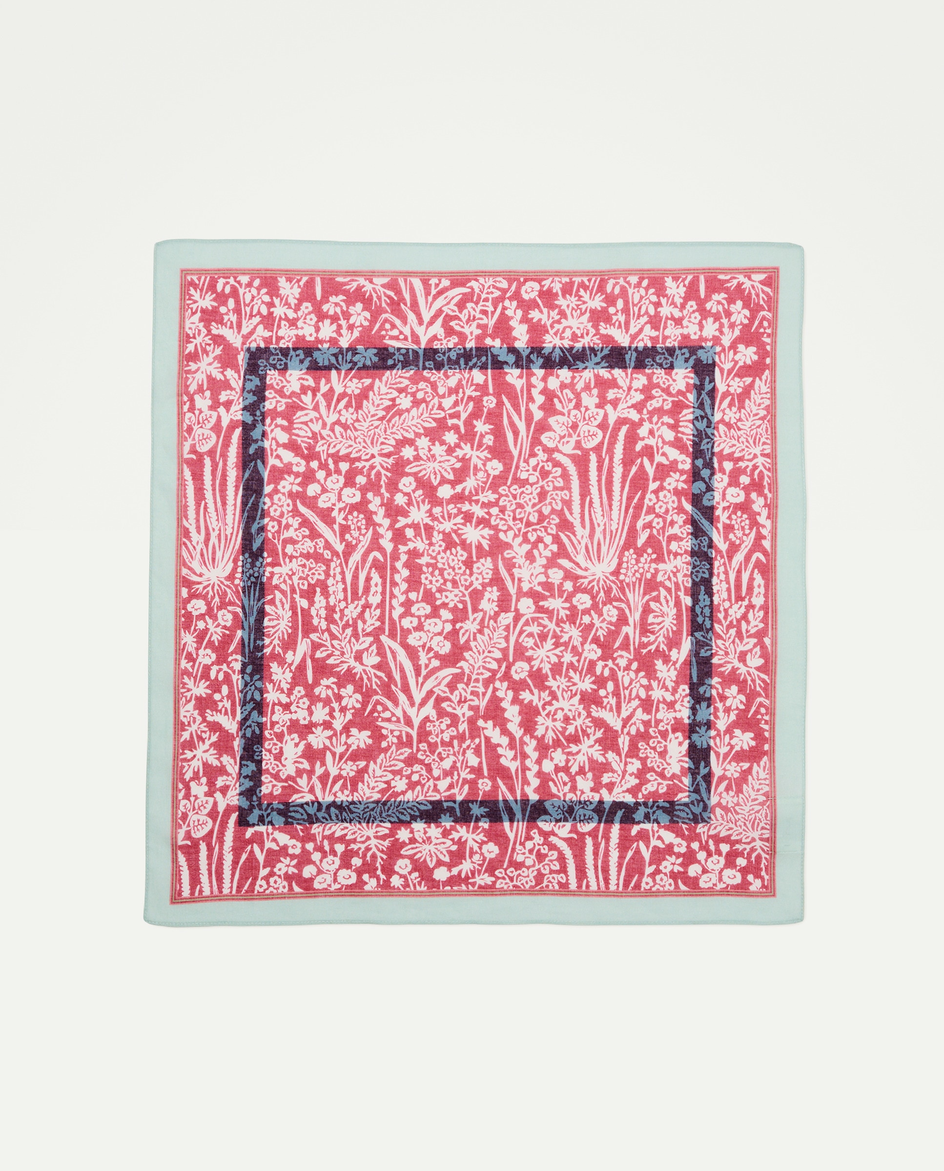Pañuelo de mujer estampado 600 Rojo-2