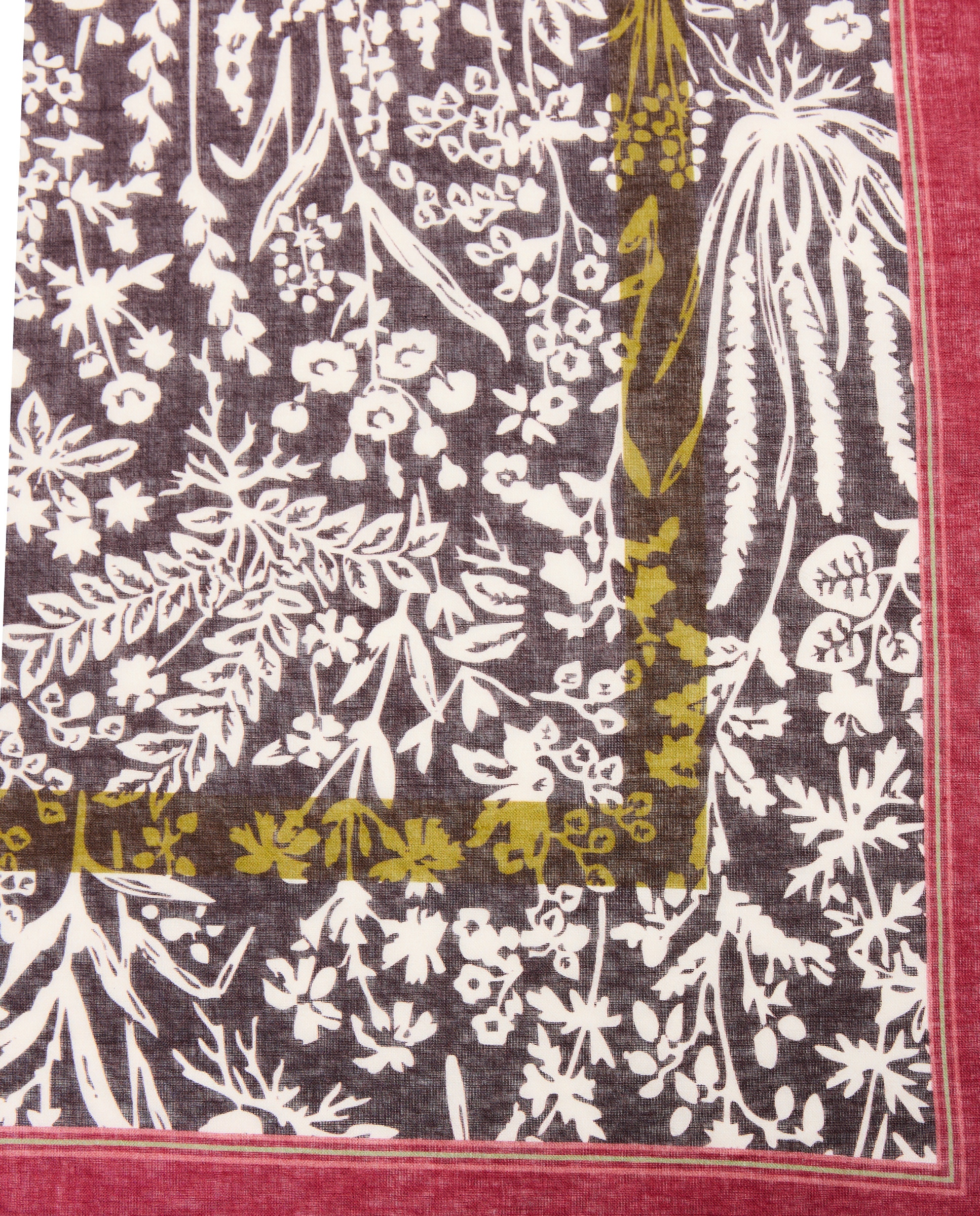 Pañuelo de mujer estampado Marrón-4