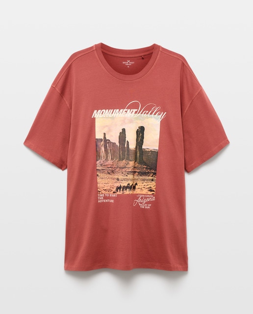 Imagem 0 de T-shirt de Manga Curta Fotográfica