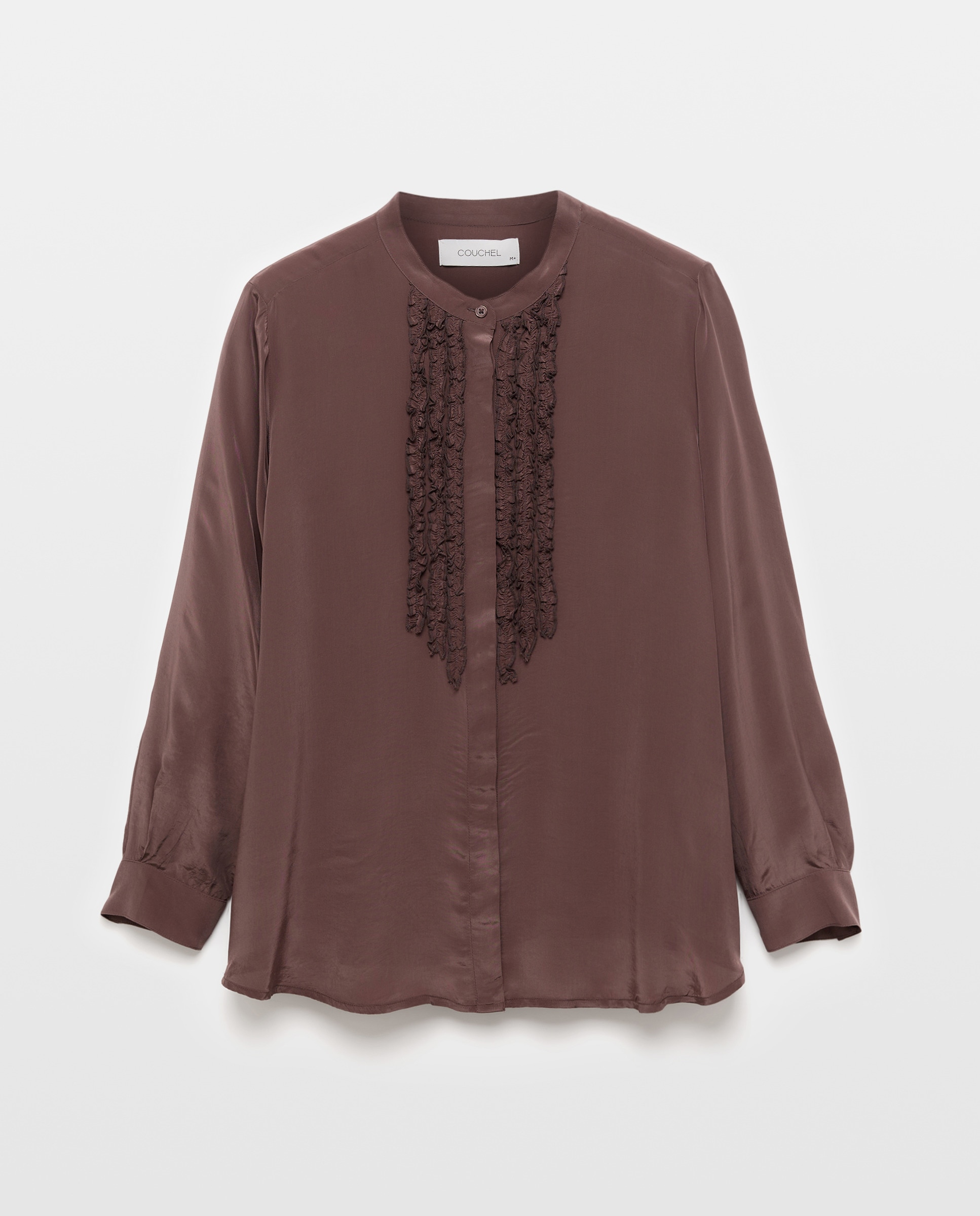 Camisa Lisa com Manga Comprida 120 Cru-4