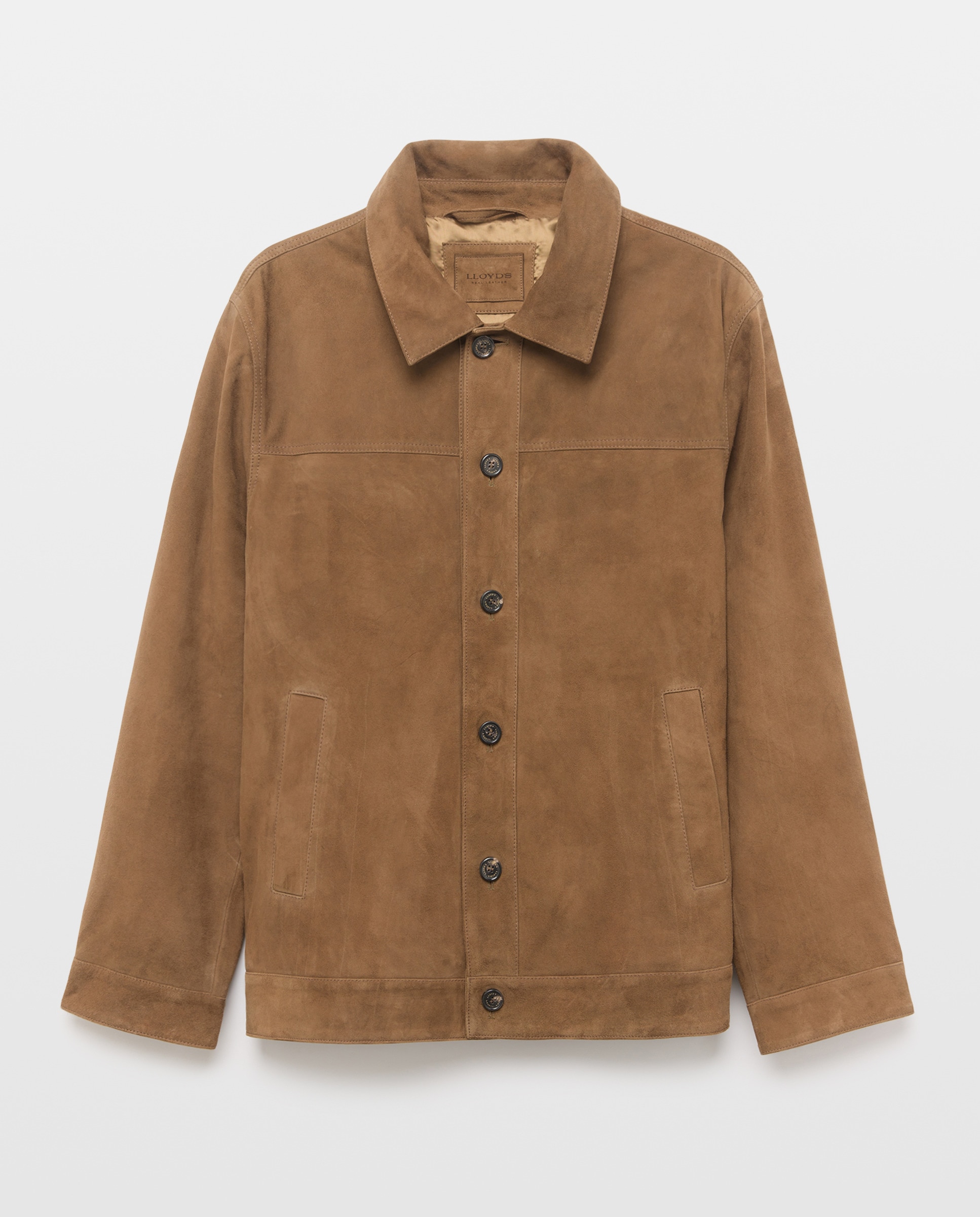 Casaco de Camurça Camel-4