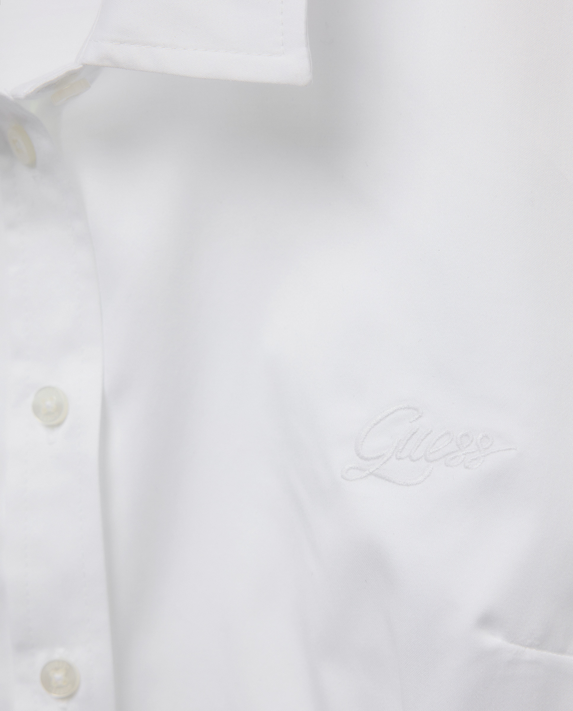 Camisa de manga comprida Branco-2