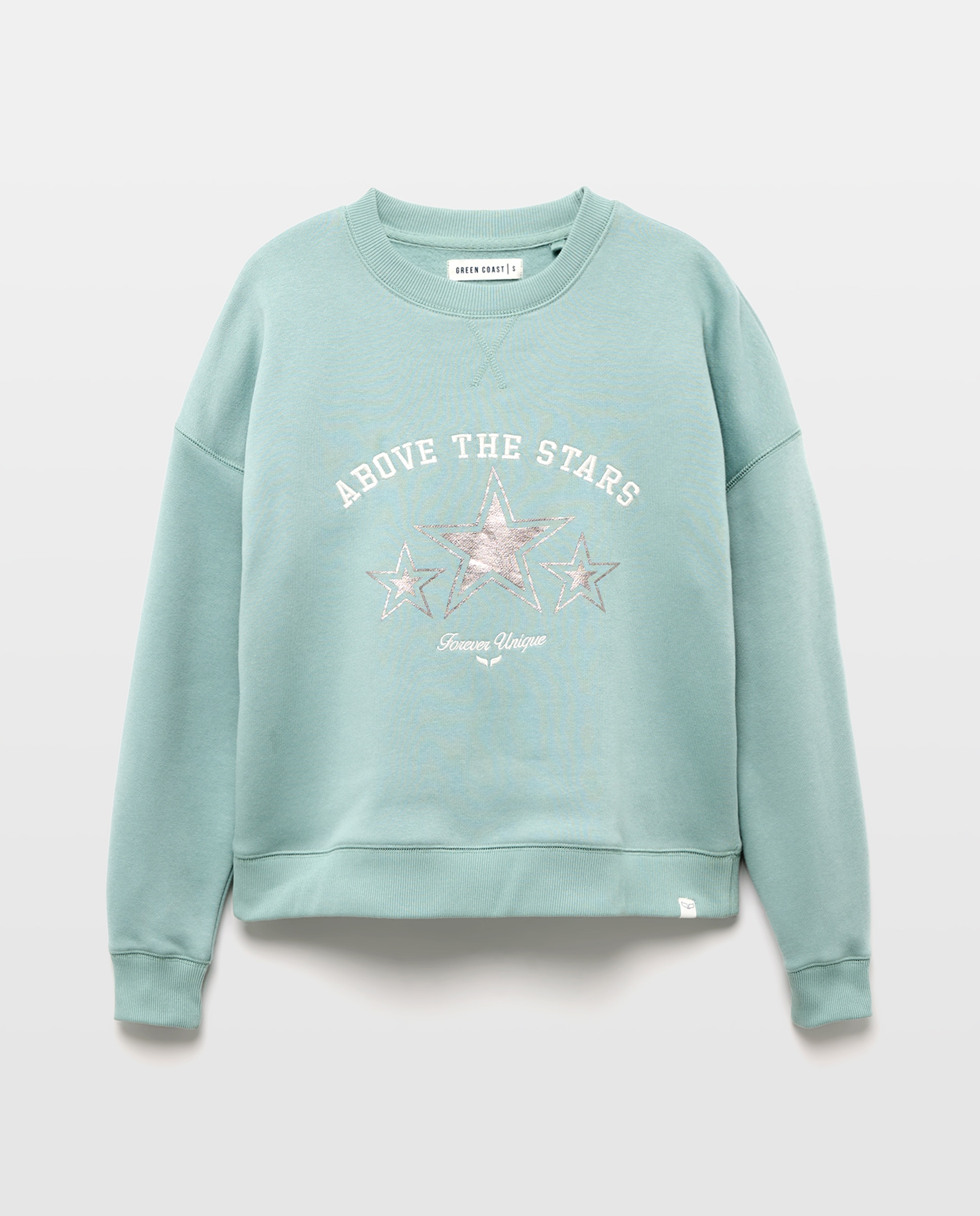 Sweatshirt bordada Verde-5