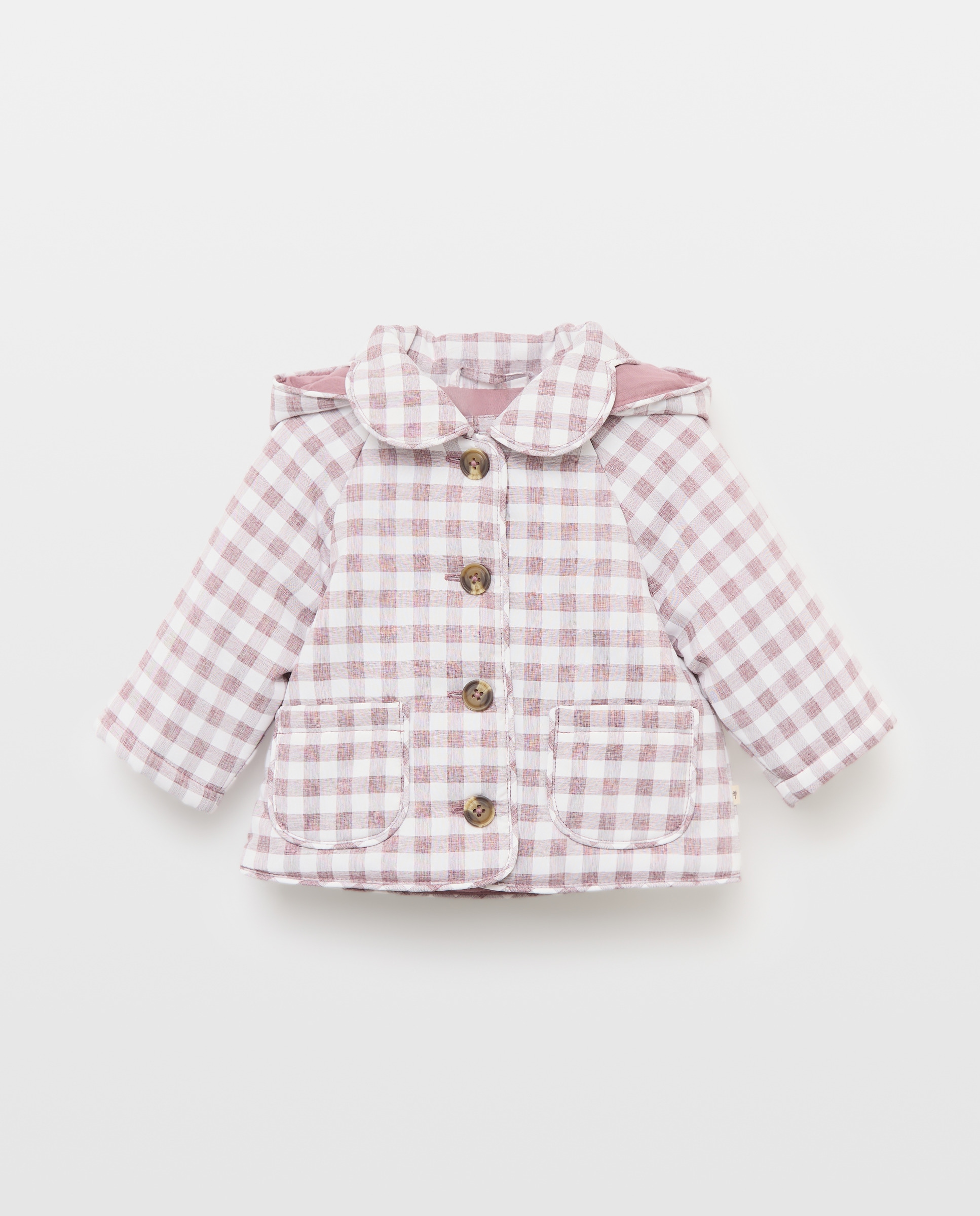 Imagem 0 de Gabardine Ligeira de Bebé com Capuz Desmontável