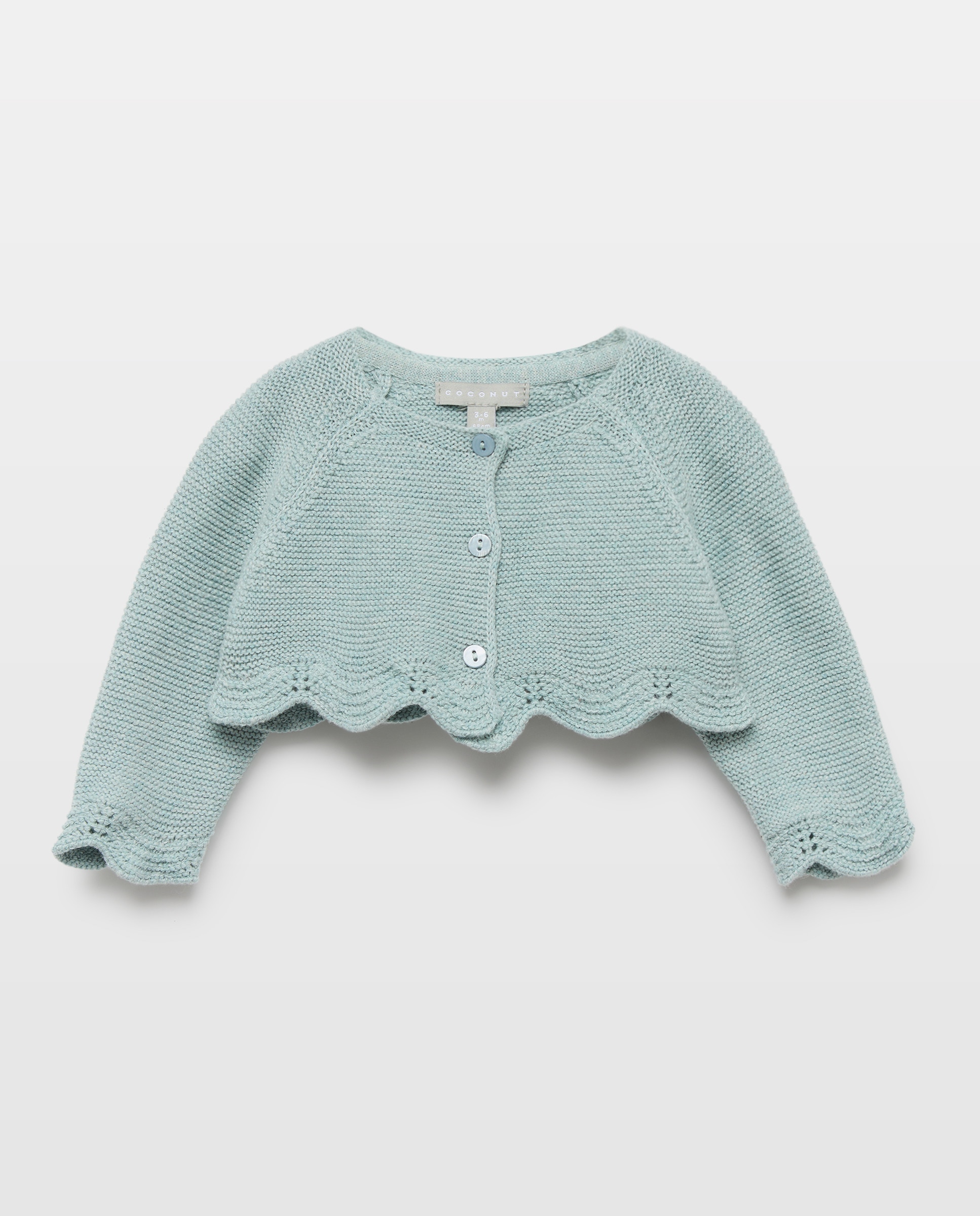 Imagem 0 de Casaco Curto Básico de Bebé com Manga Raglã