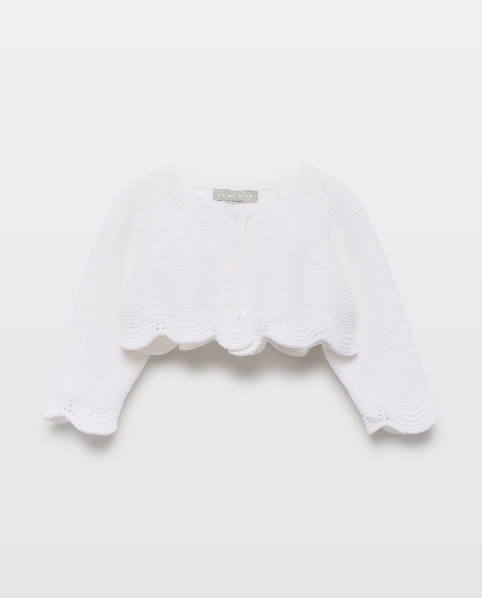 Imagem 0 de Casaco Curto Básico de Bebé com Manga Raglã