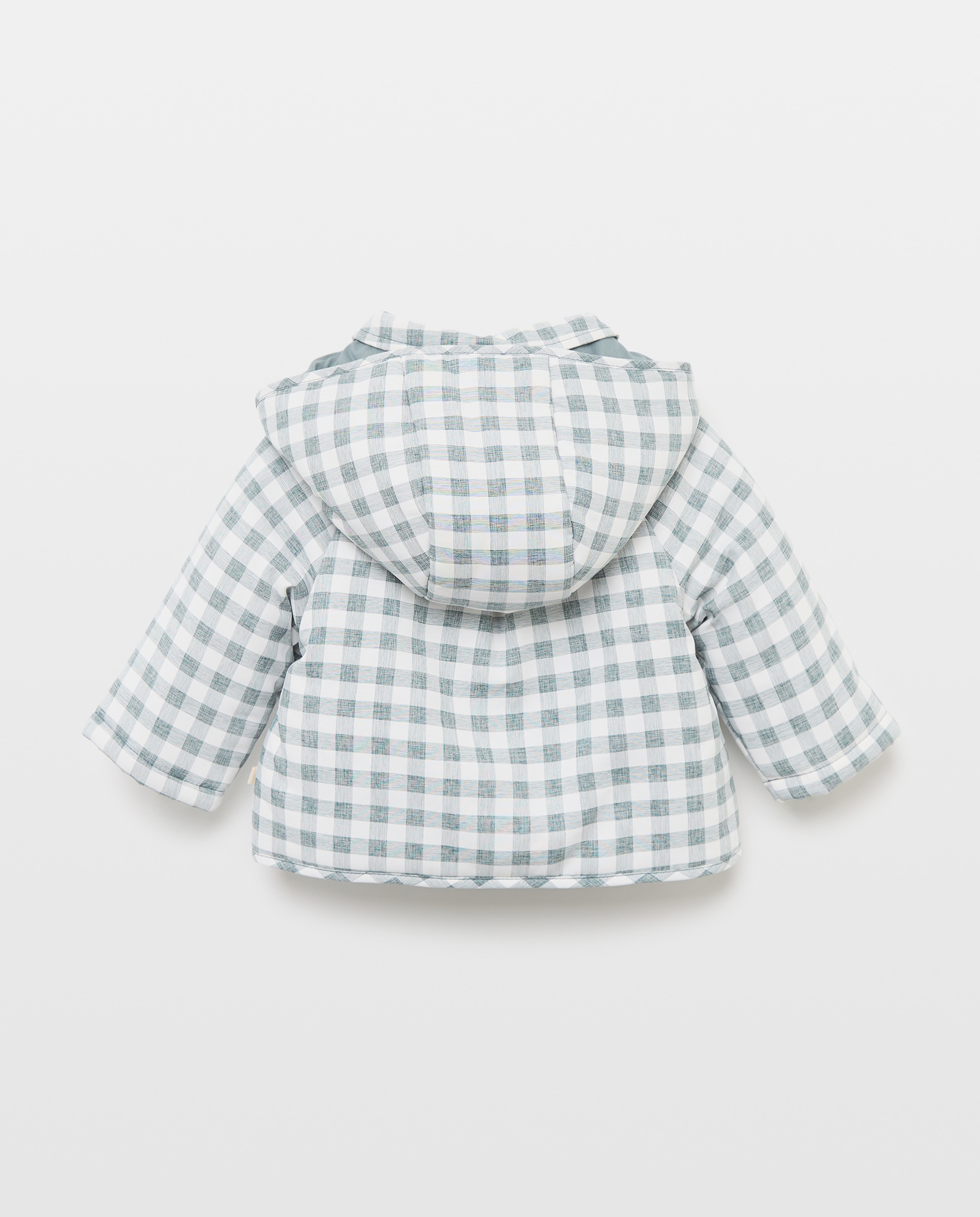 Gabardine Ligeira de Bebé com Capuz Desmontável Coconut El Corte Inglés Verde-2