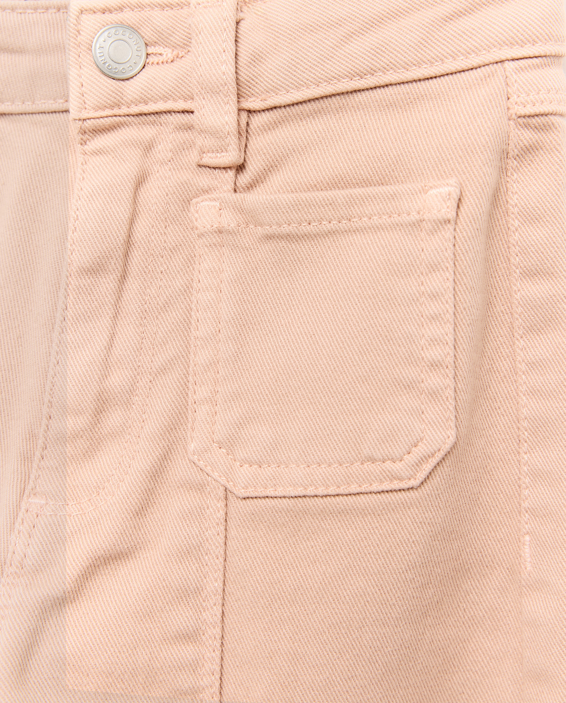 Jeans com Costura à Frente Coconut El Corte Inglés 220 Rosa Pálido-5